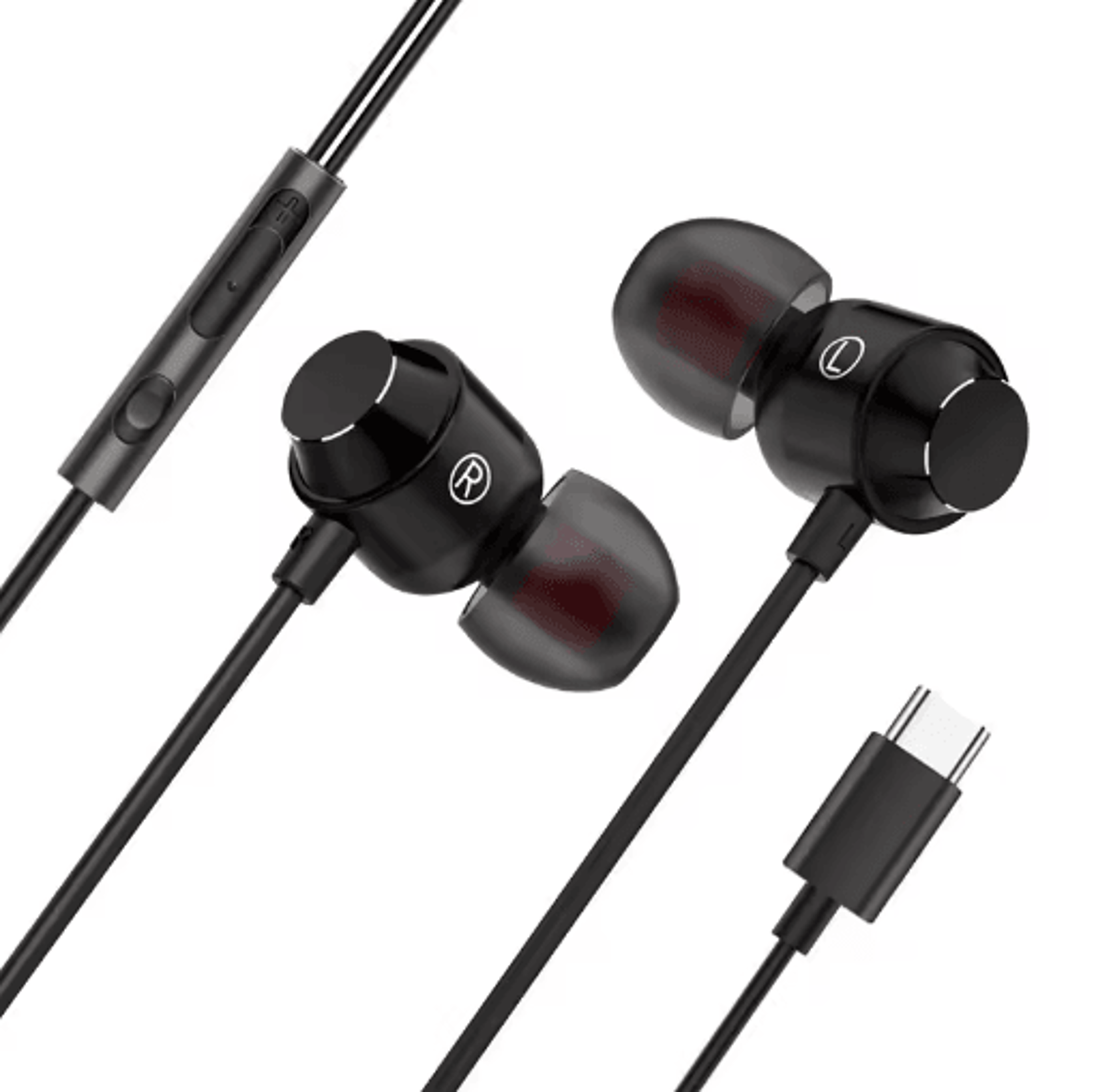 Premium USBC Wired Earbuds  12M Type C Headphones With Digital Chip For Android  IOS 2