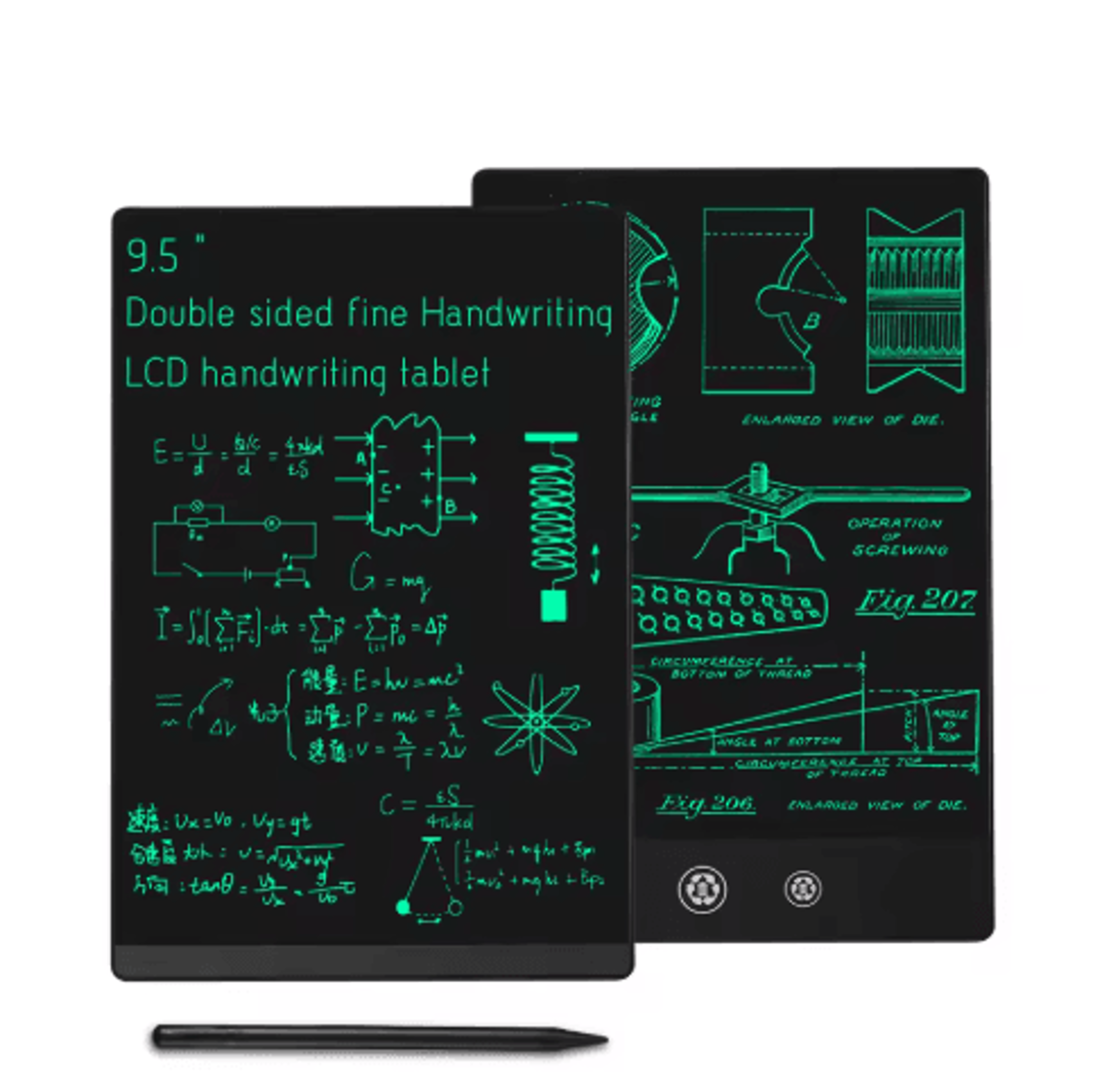 65 LCD Writing Tablet  Magnetic Digital Sketch Pad For Notes Drawing  Meetings 1