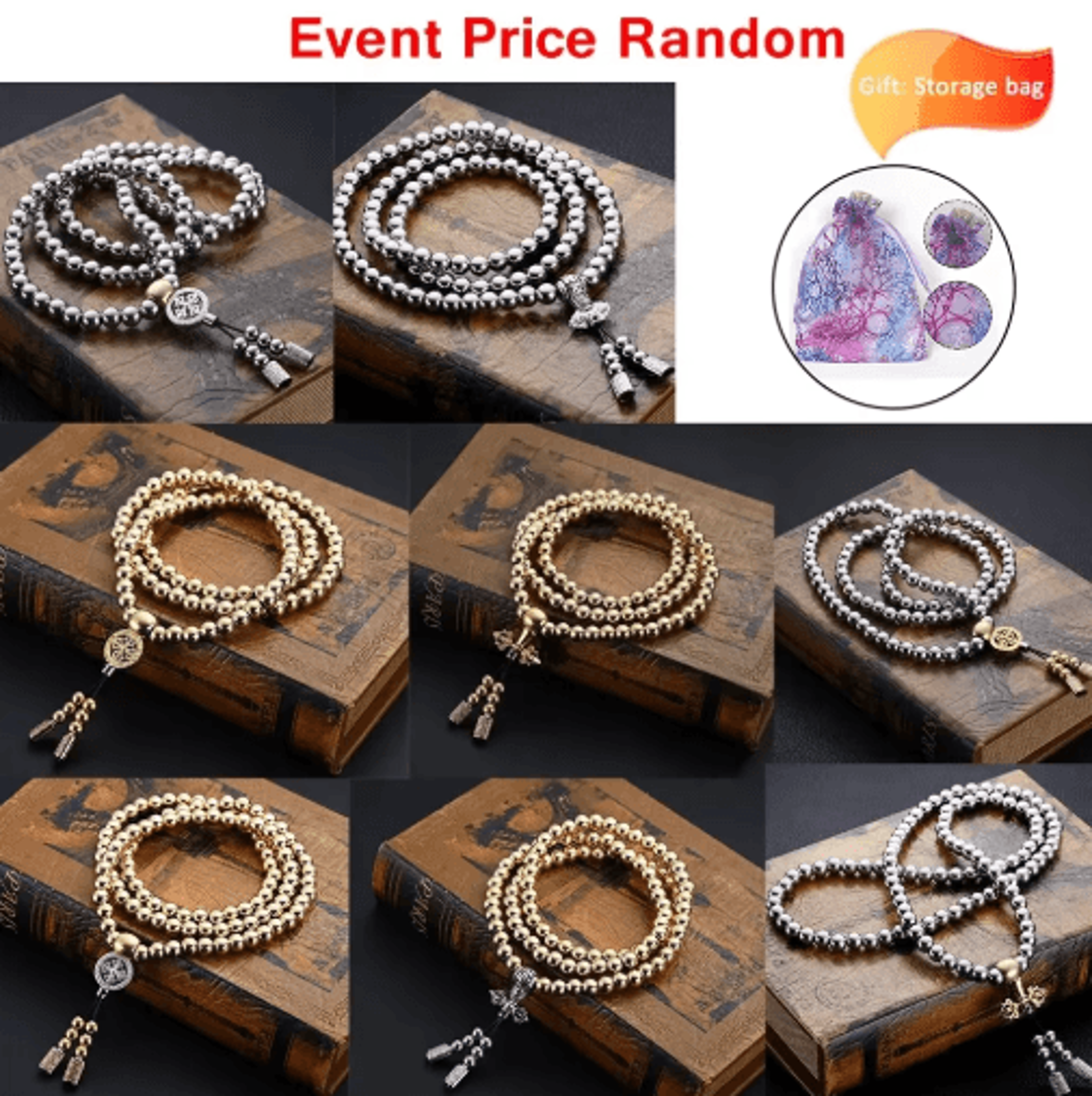 Tactical Steel Bead Survival Bracelet  Necklace For Outdoor Protection 12