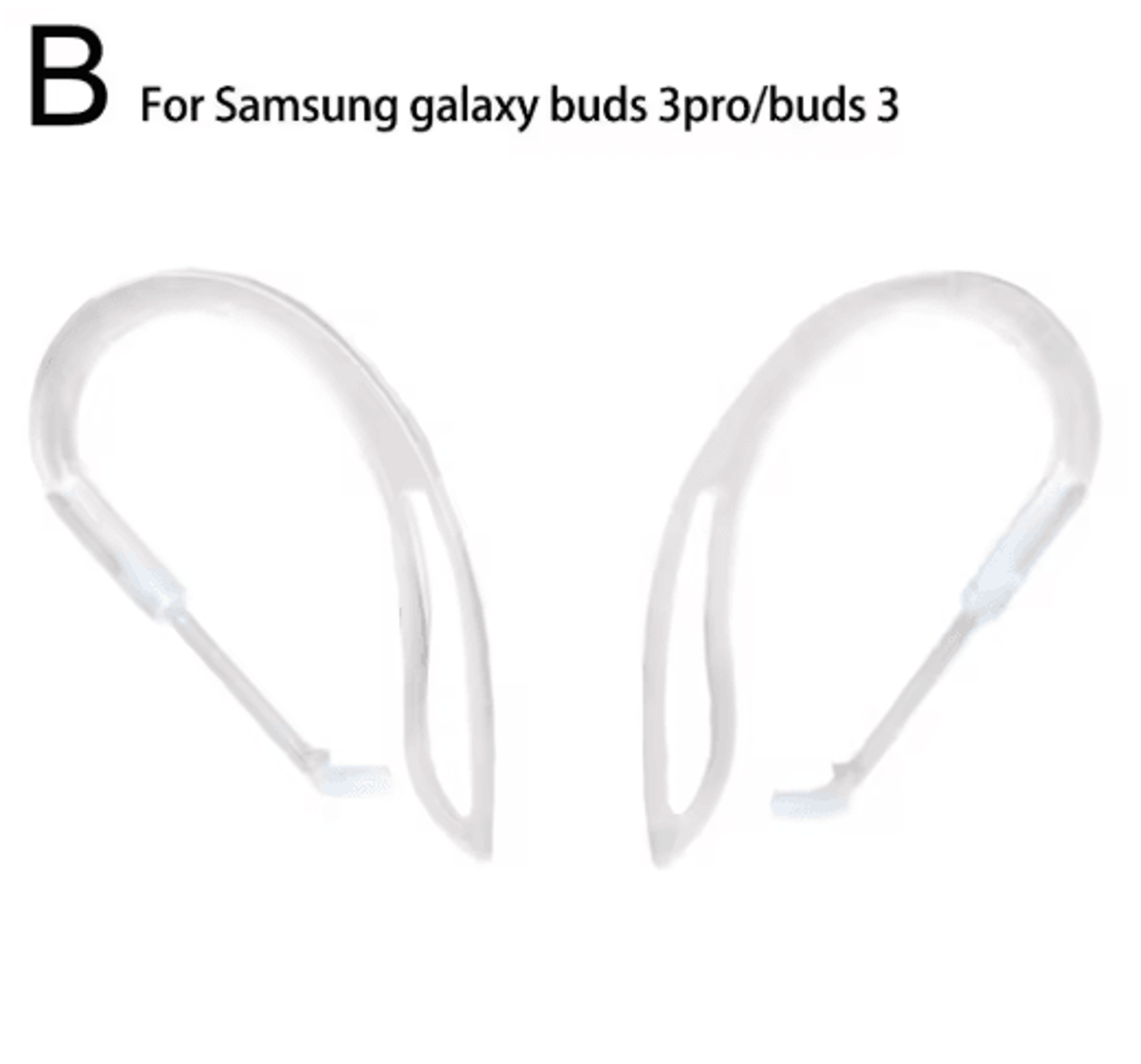 Soft Rubber Ear Hook For Samsung Galaxy Buds 3  Buds 3 Pro 3