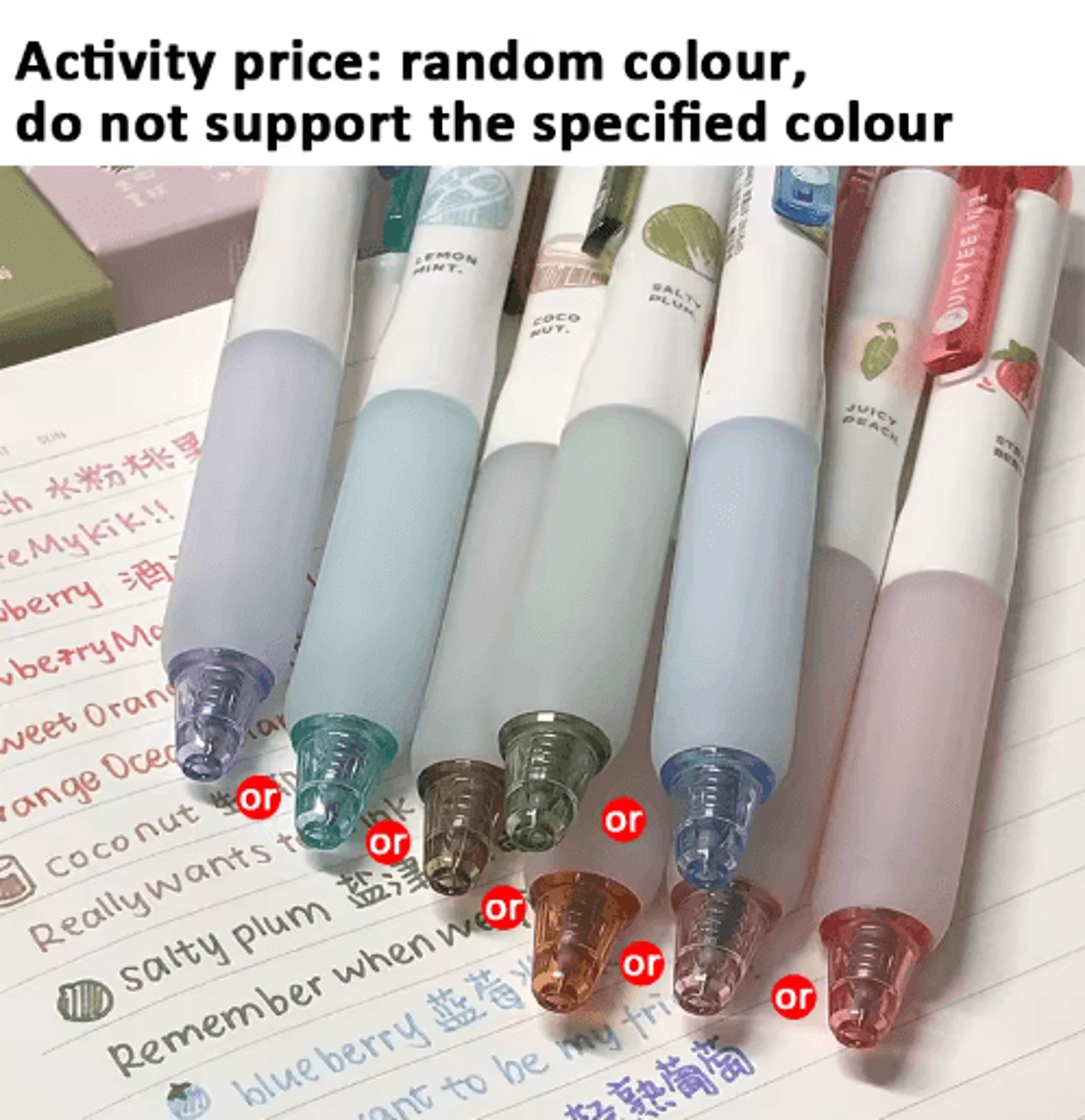 Creative 3D Fruit Scented Gel Pens For School  Scrapbooking 6