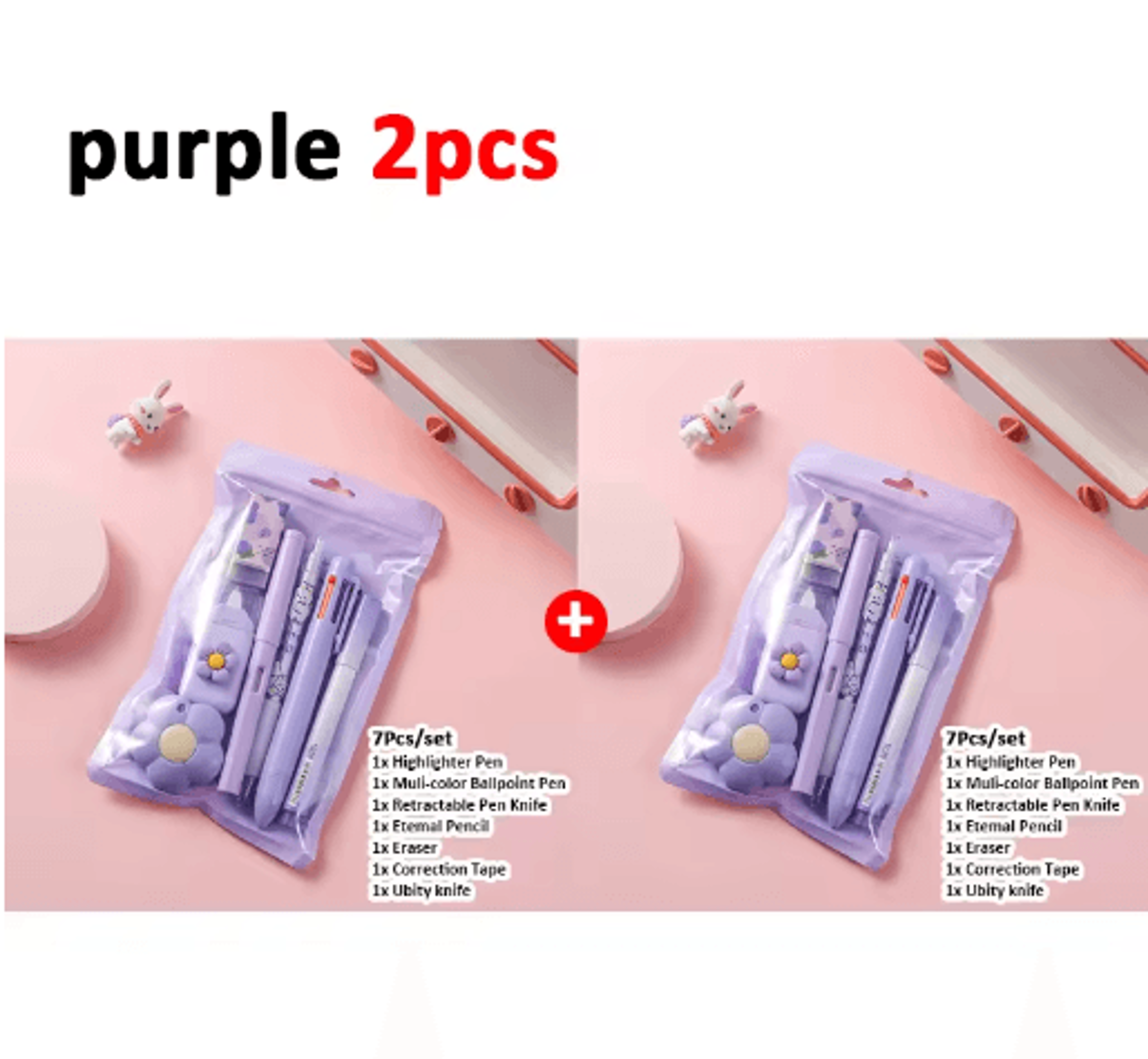 7in1 Stationery Gift Set For School Office  Kids 17