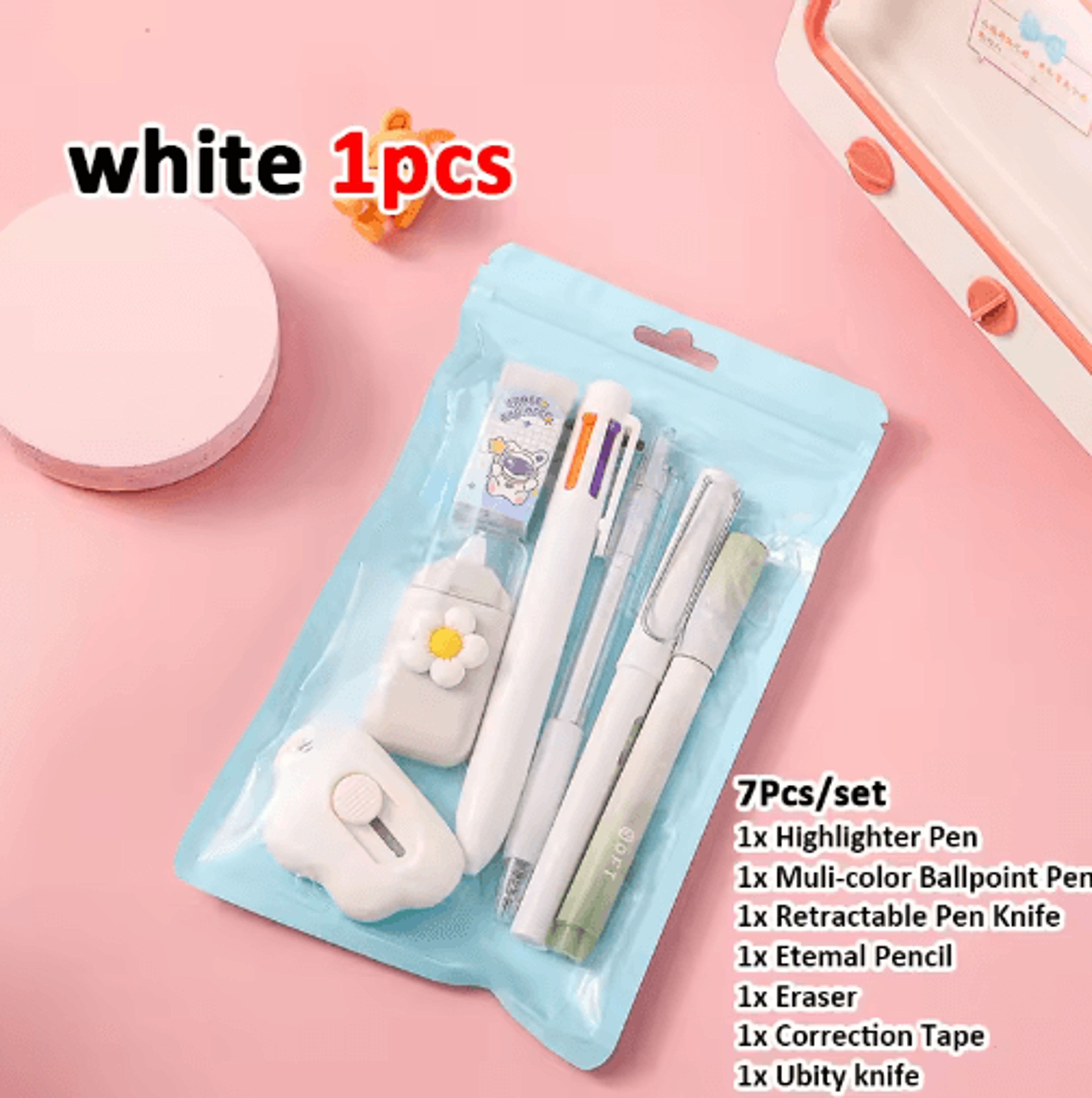 7in1 Stationery Gift Set For School Office  Kids 20