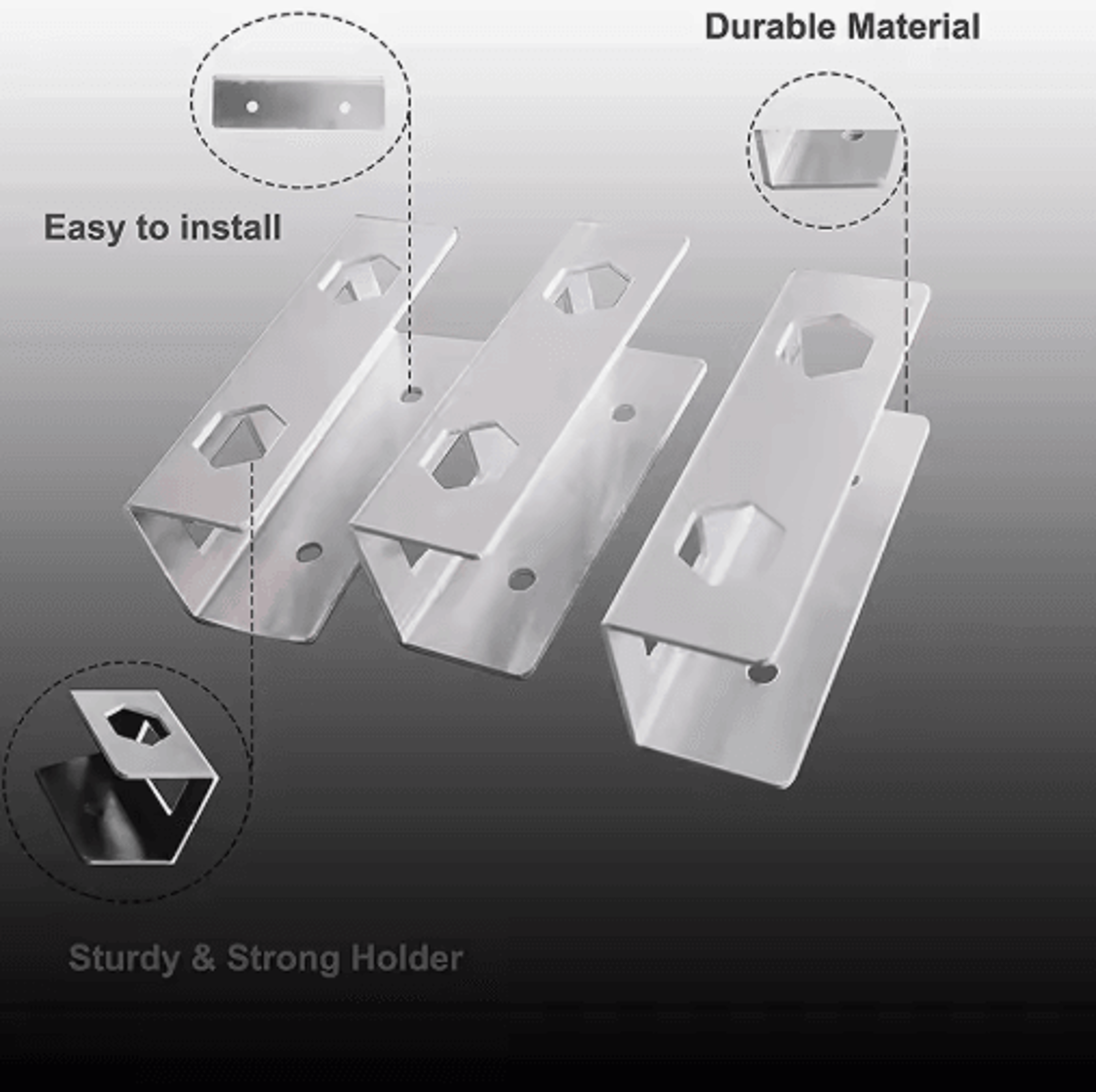 Under Desk Laptop Holder  Notebook Storage Organizer 2