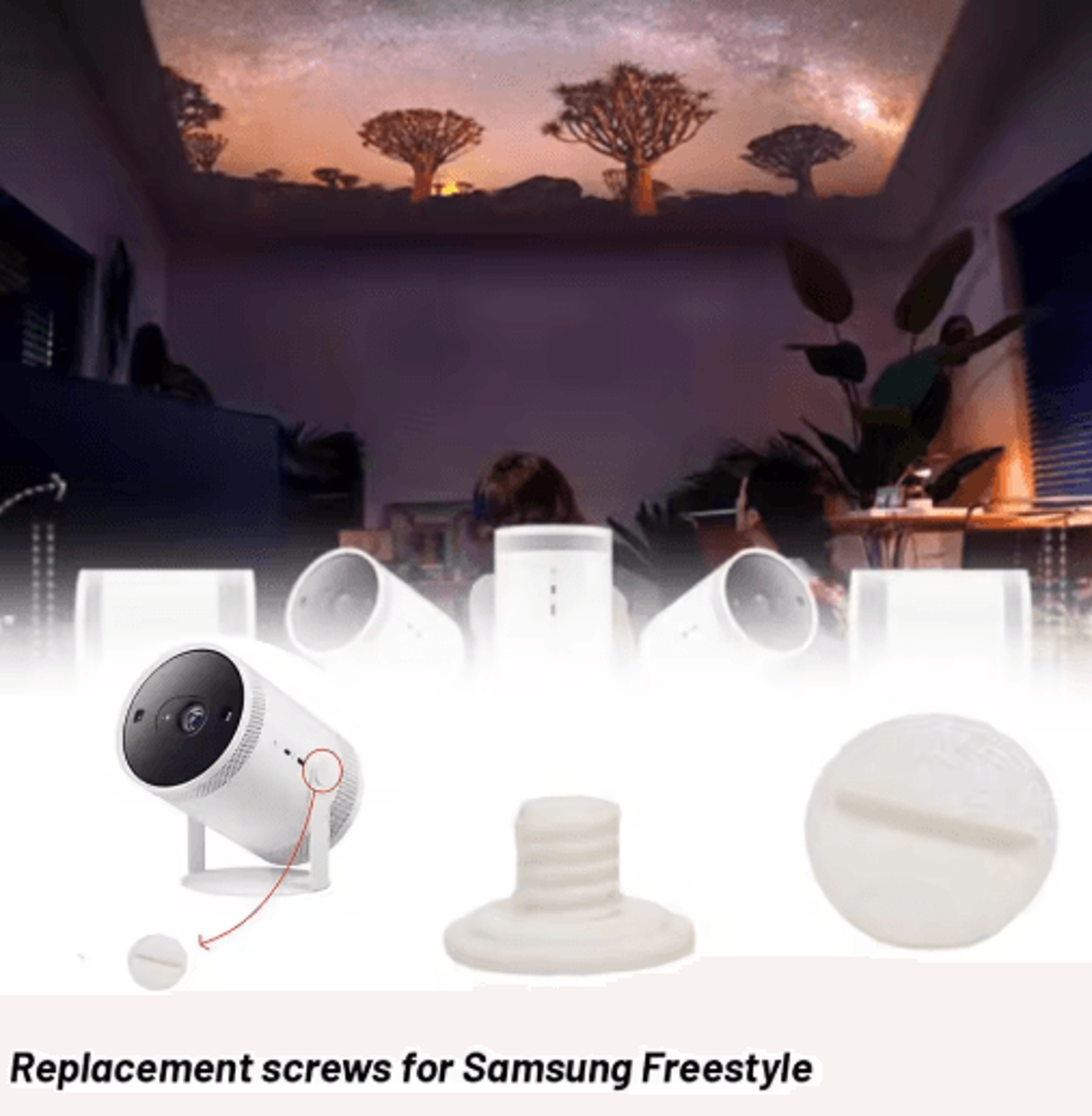 Replacement Screw Set For Samsung Freestyle Projector 3