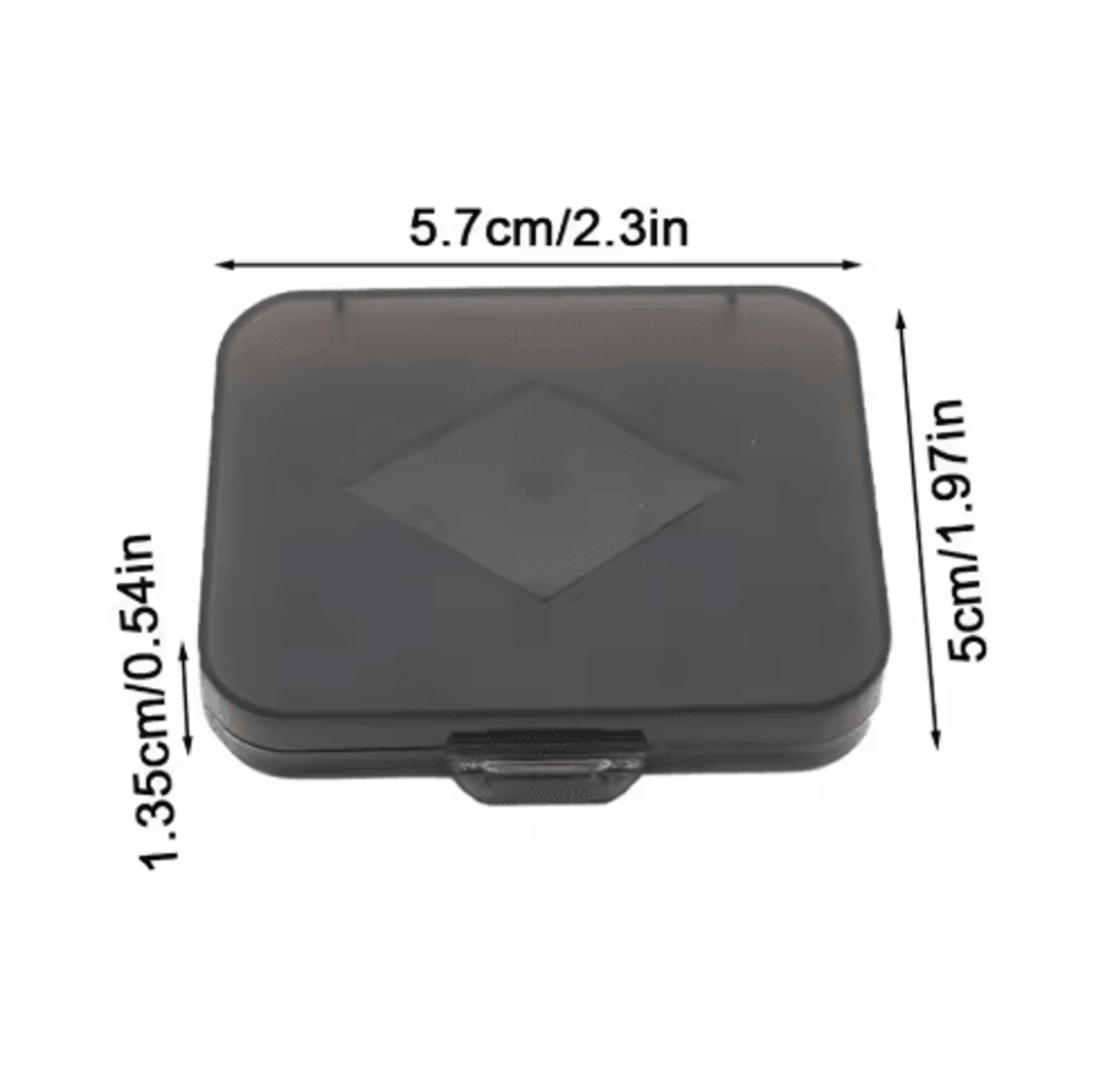 Portable Transparent Eartip Storage Box For Silicone  Memory Foam Tips 3