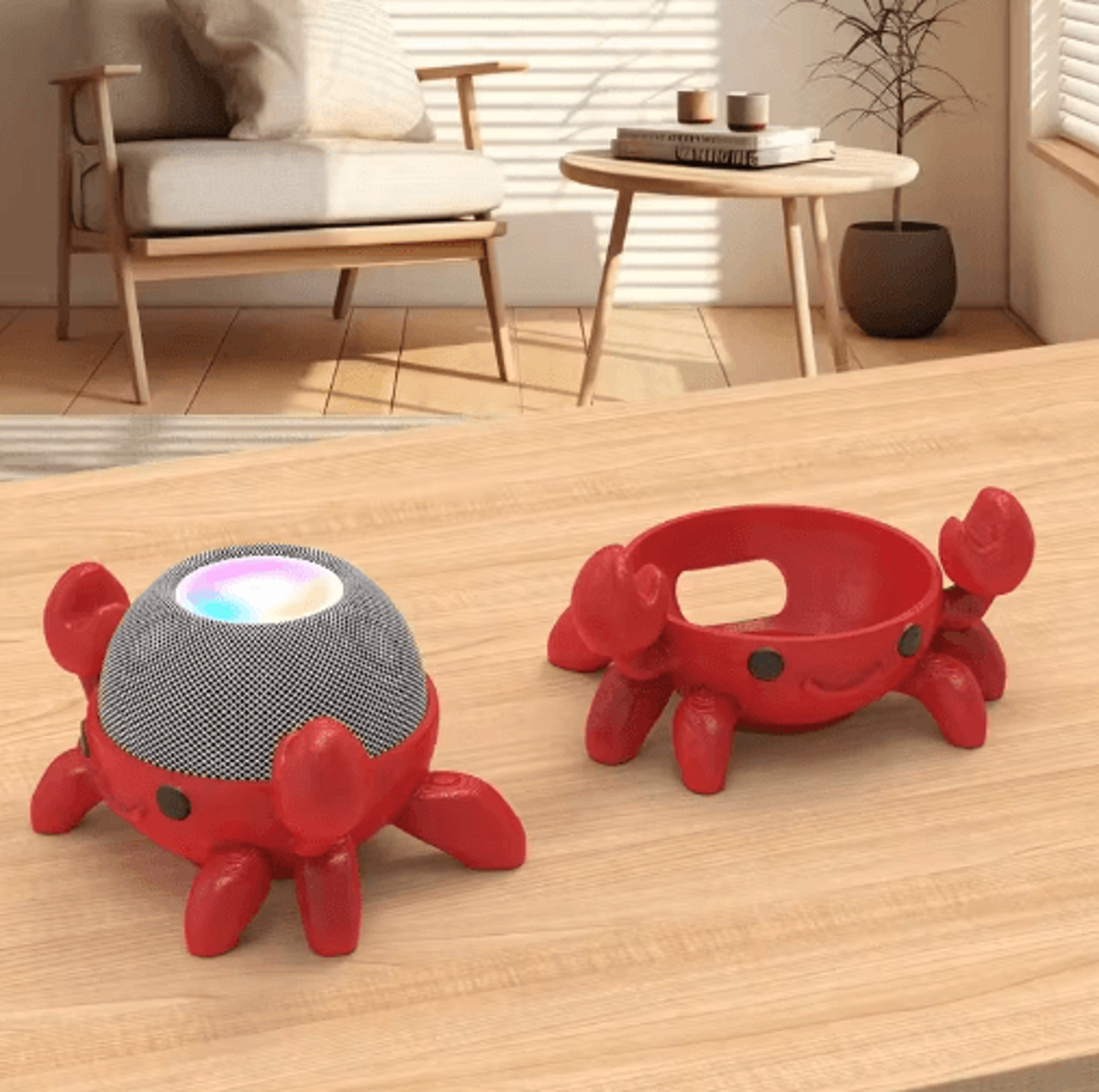 Cute CrabShaped Stand For Alexa Echo Dot 4  5 4