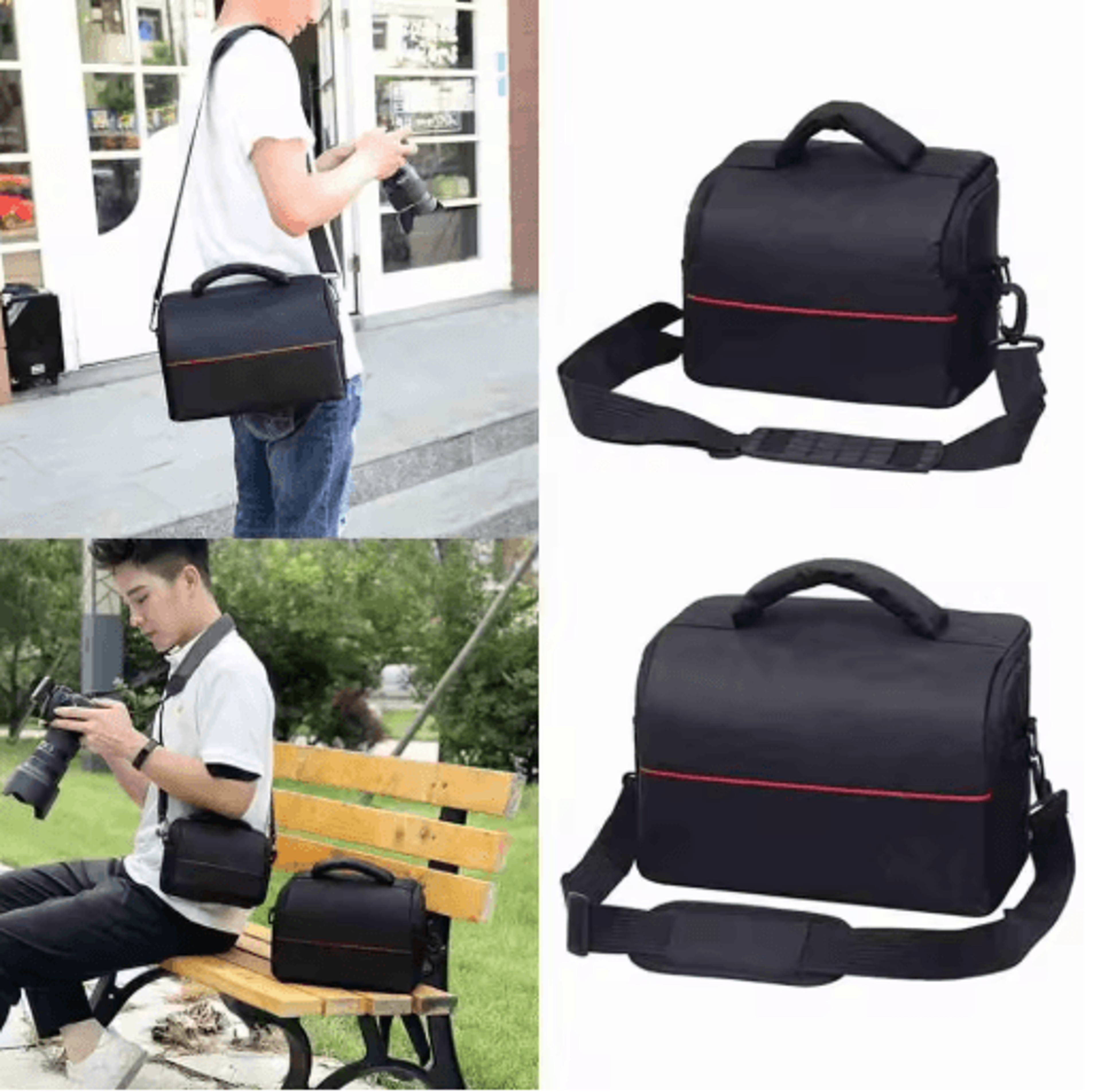 Waterproof DSLR Camera Backpack For Canon Nikon  Sony Photography Gear 0