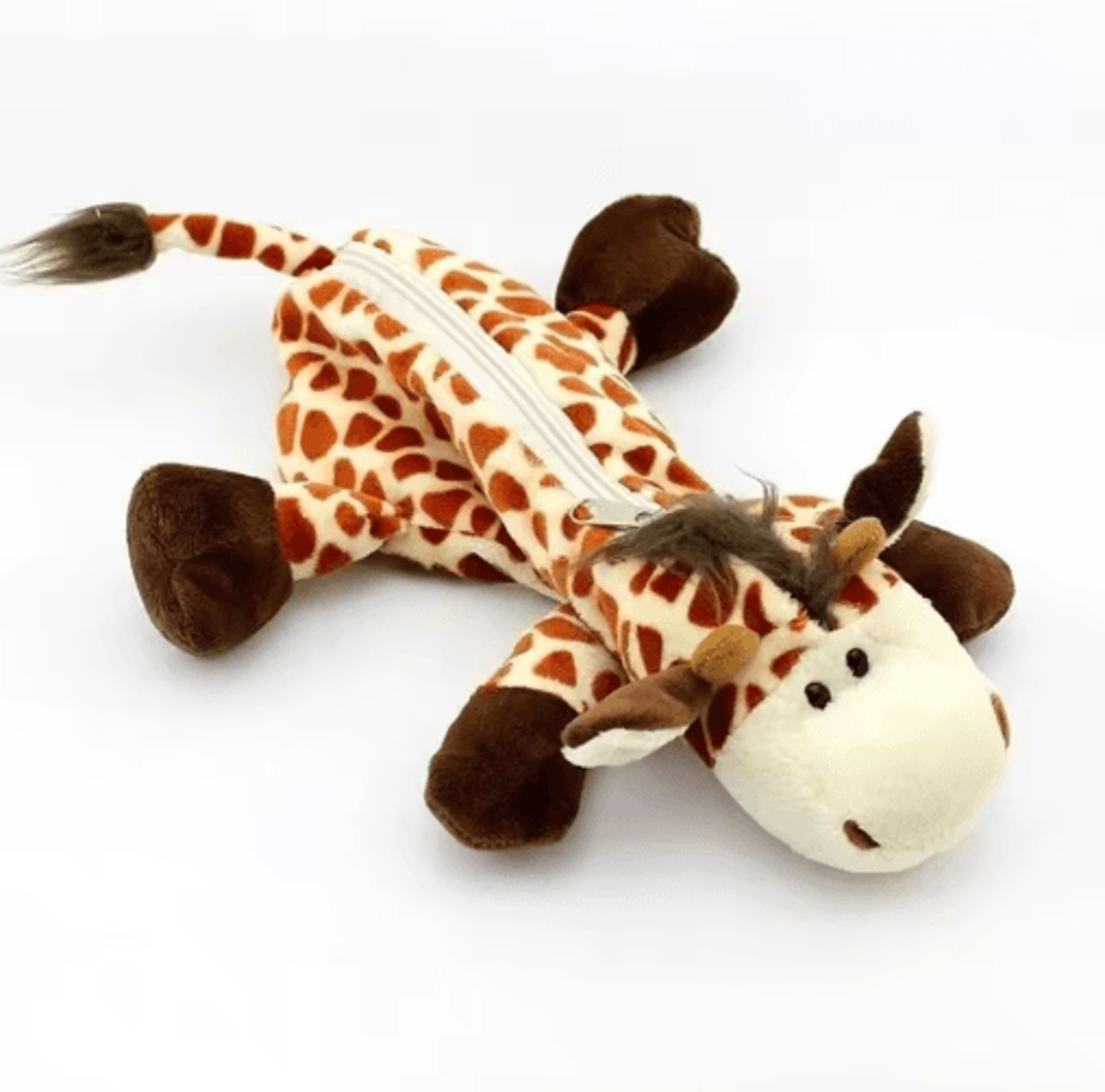 Cute Forest Animal Plush Pencil Case For School  Stationery Storage 8