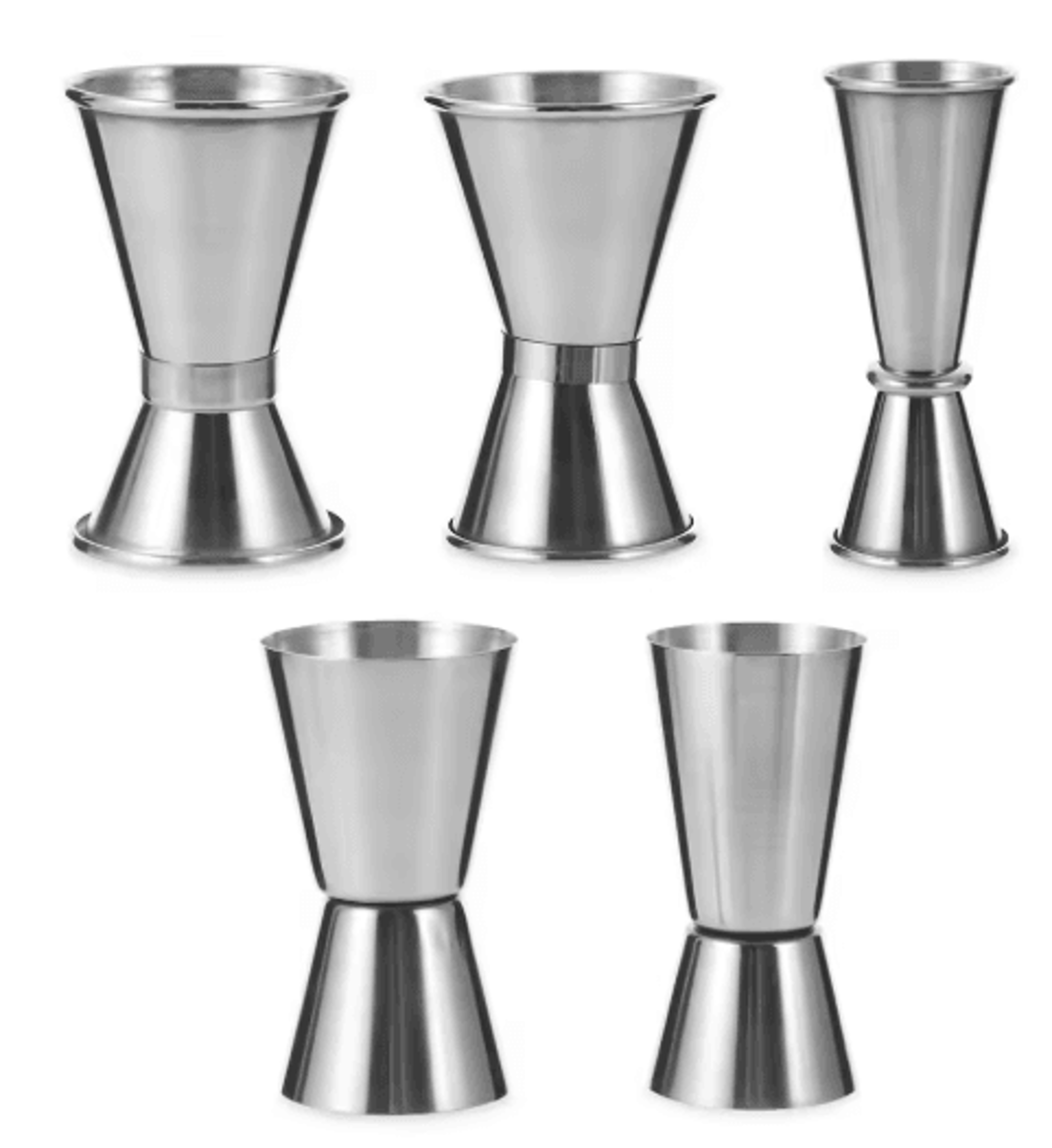 Stainless Steel Double Jigger Measuring Cup For Cocktails  Bar Mixing 10