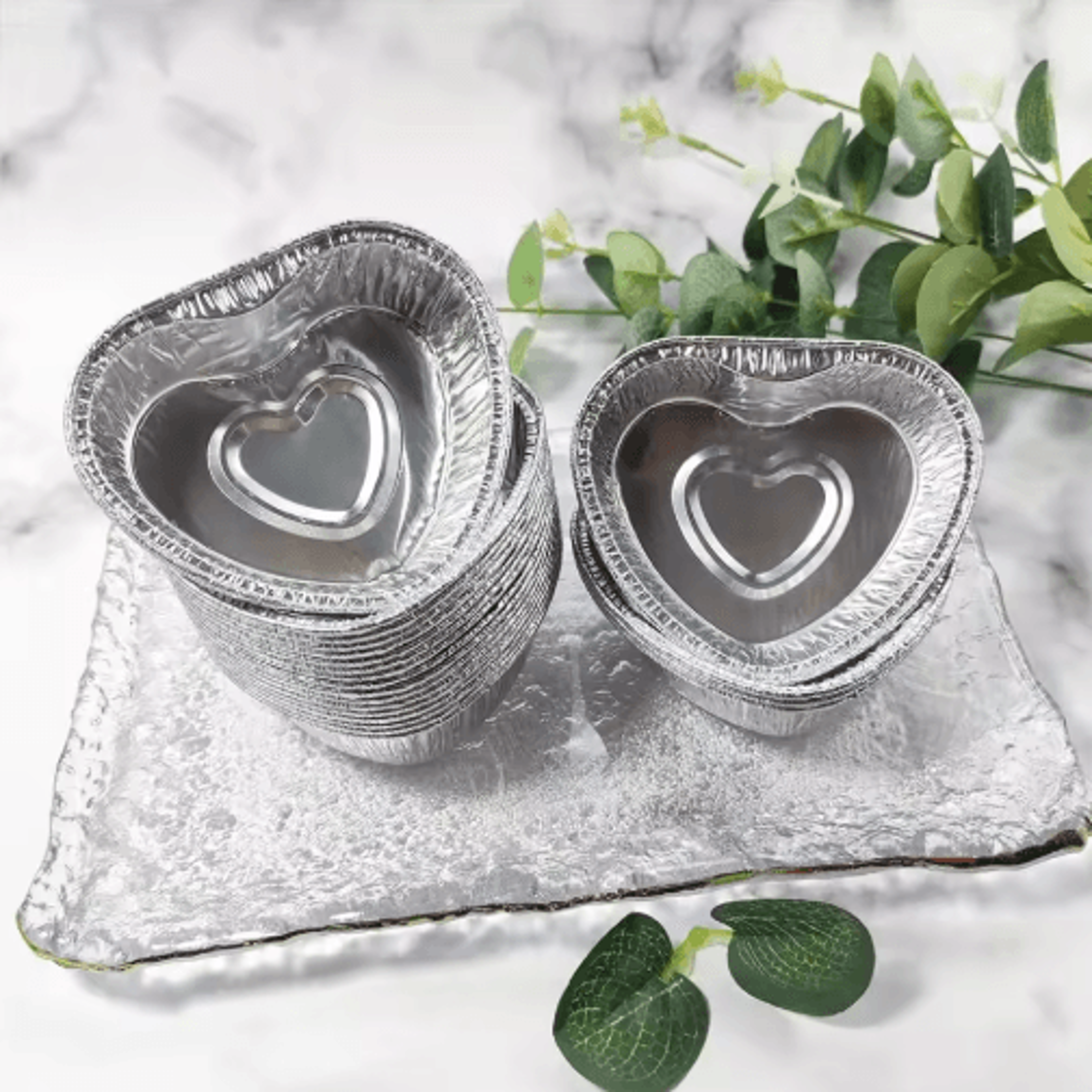 Disposable Foil Cupcake Liners For Muffins  Party Baking 6