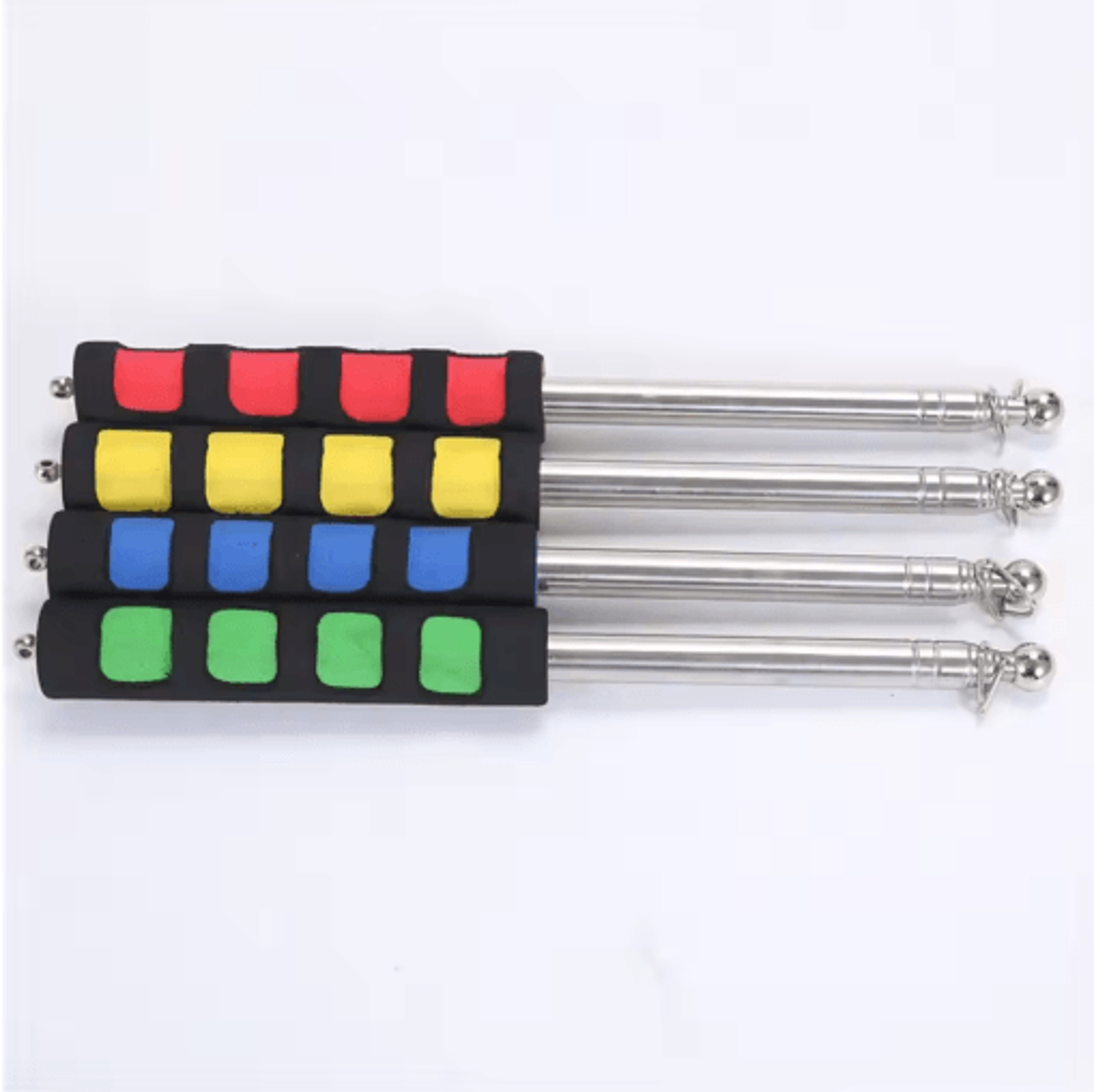 Telescopic Stainless Steel Flagpole Pointer For Teaching  Tours 5