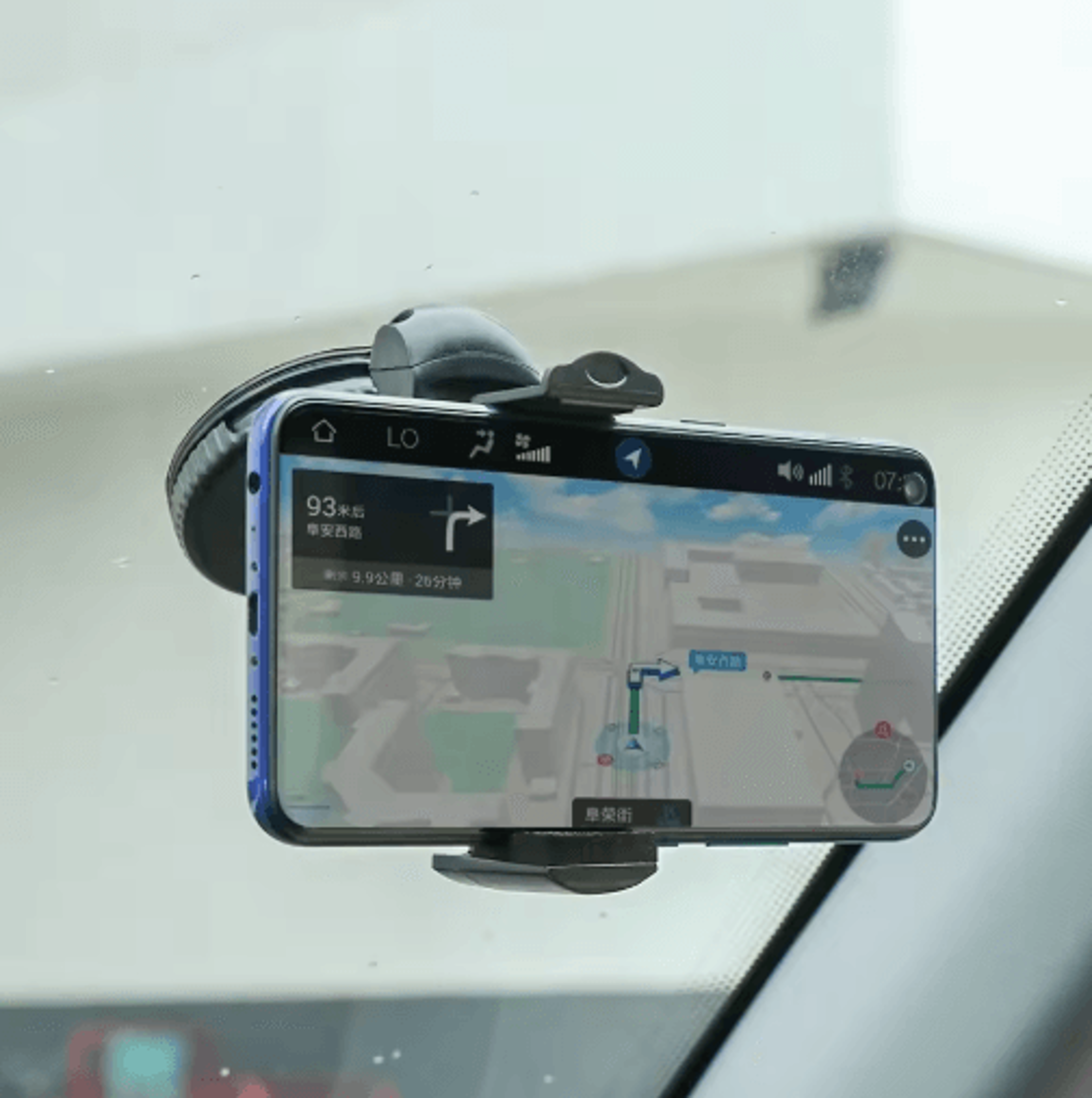 Silicone Suction Cup Car Phone Holder For Dashboard  Windscreen 4