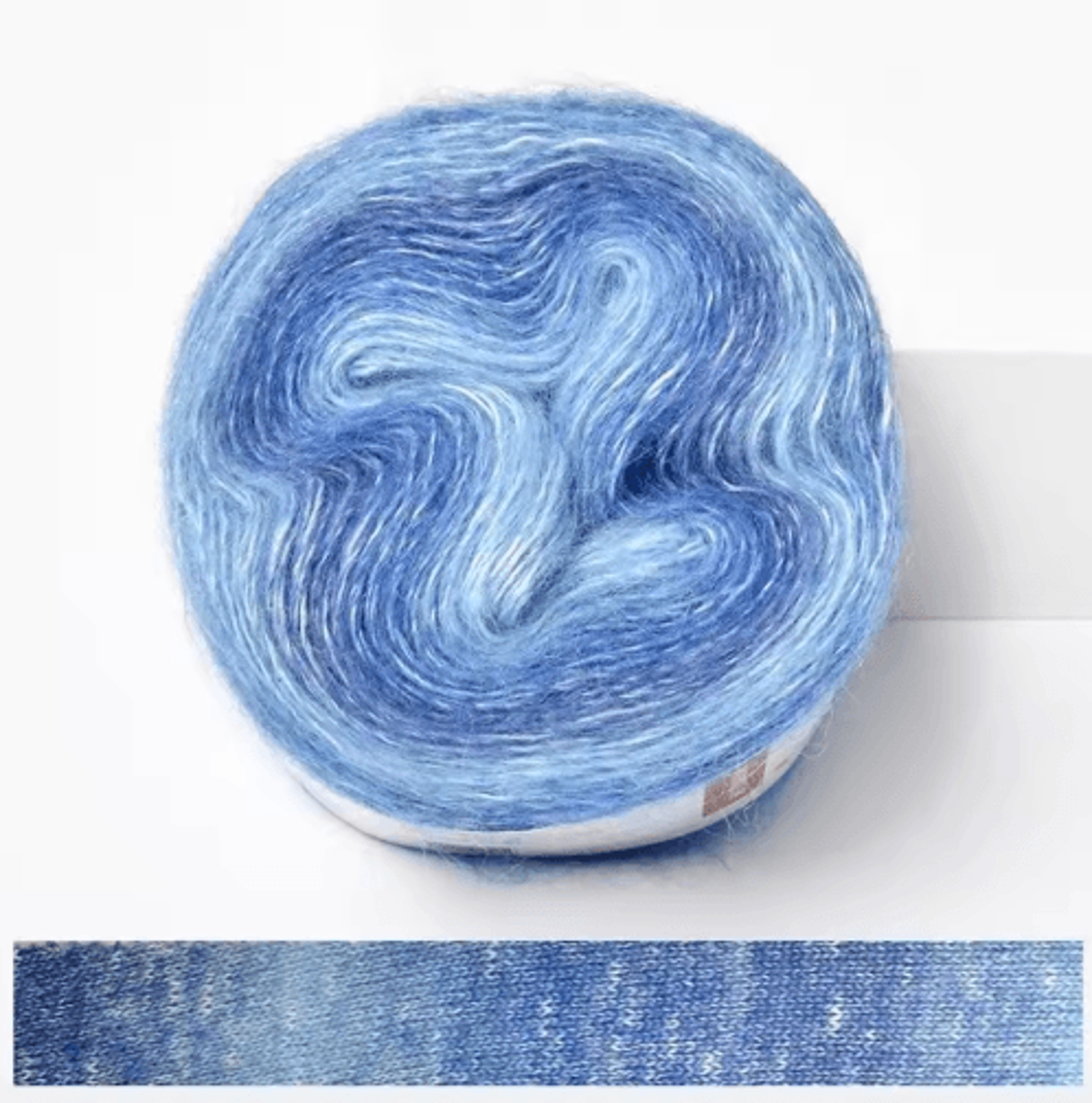 Rainbow Gradient Organic Cotton Crochet Yarn For Summer Knitting  DIY Crafts 3