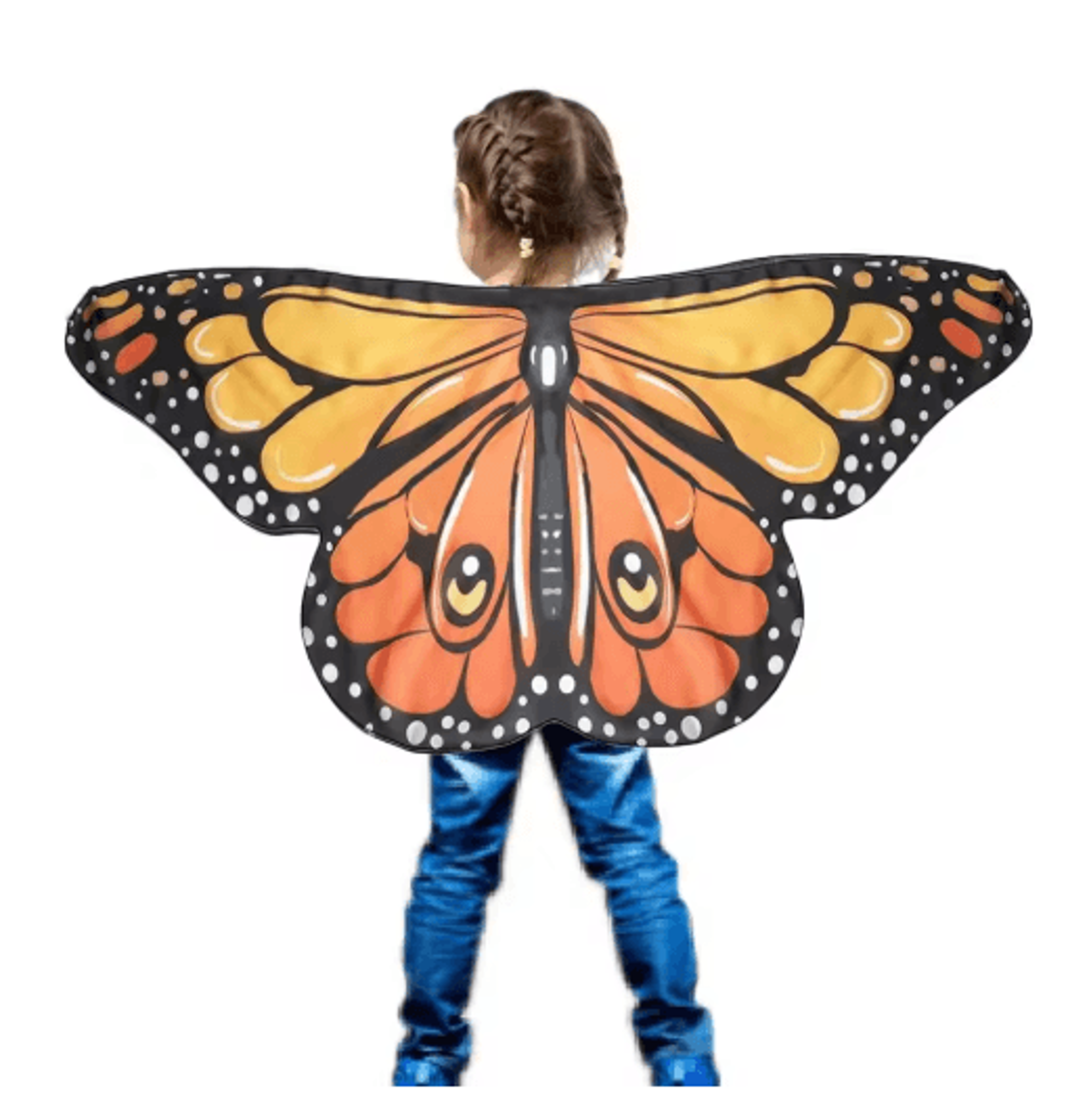 Butterfly Wings Fairy Cape For Girls Dress Up  Costume Play 10