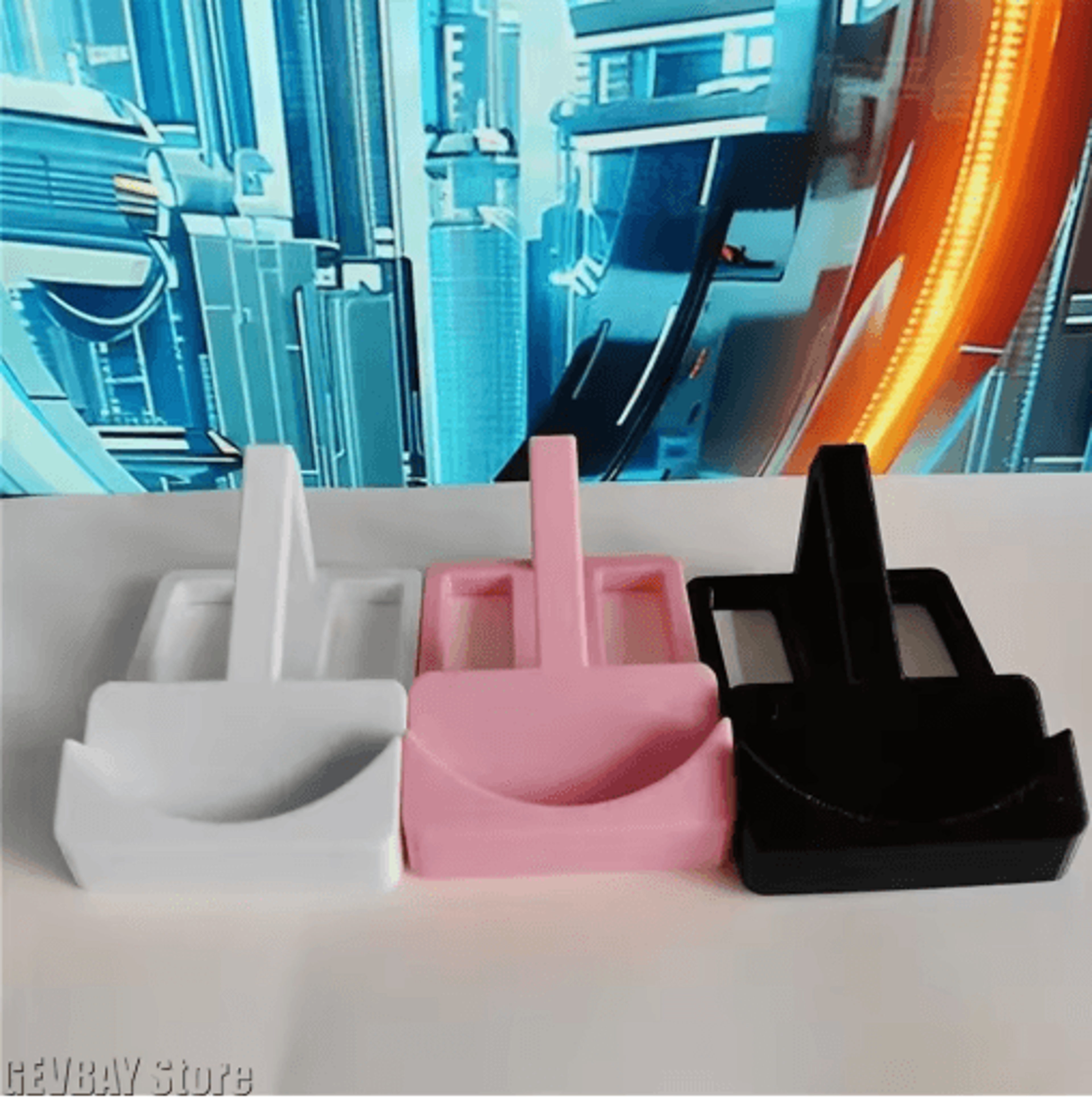 3D Printed Gaming Mouse Display Stand For Wireless  Bluetooth Mice 4