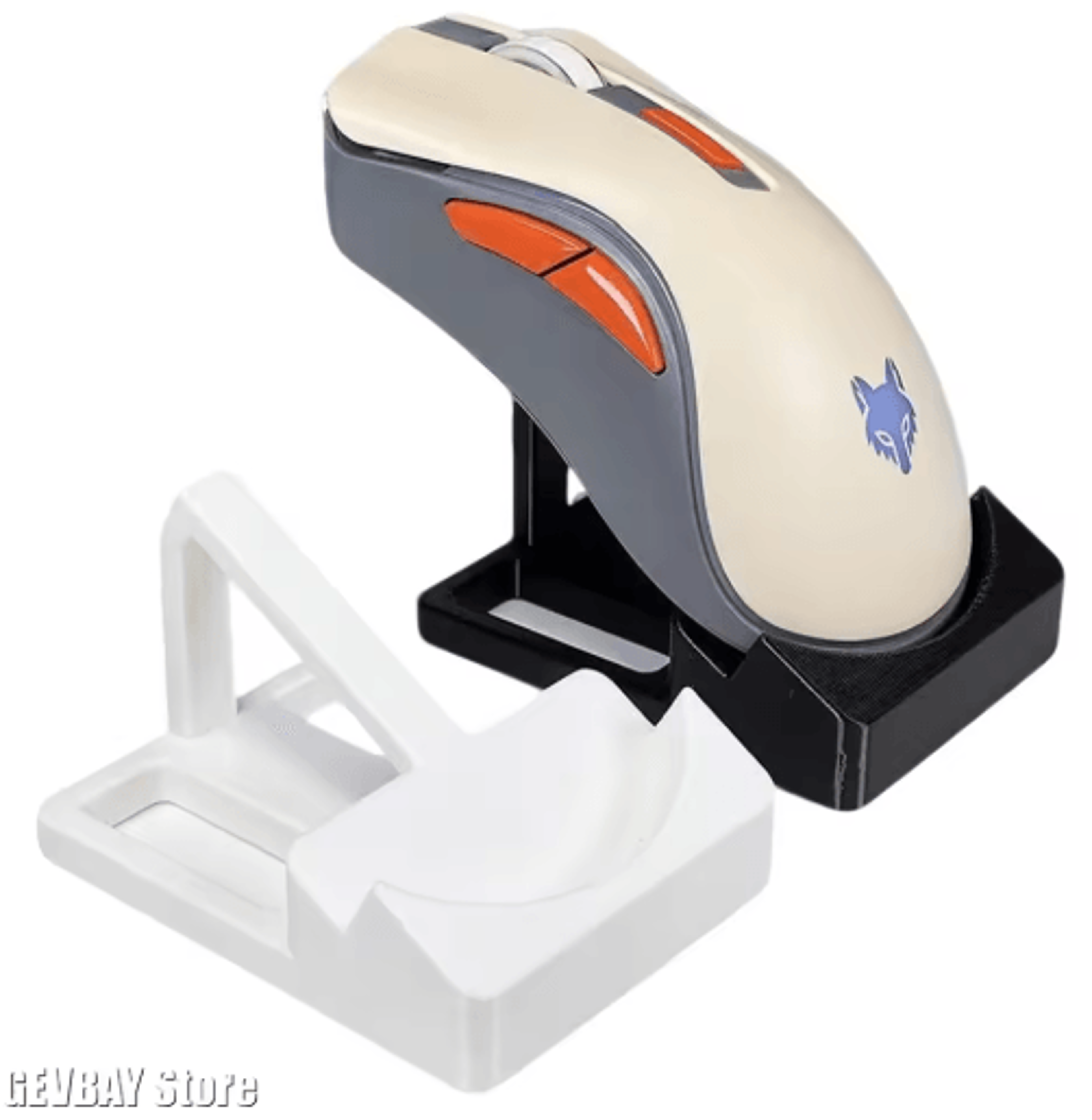 3D Printed Gaming Mouse Display Stand For Wireless  Bluetooth Mice 0