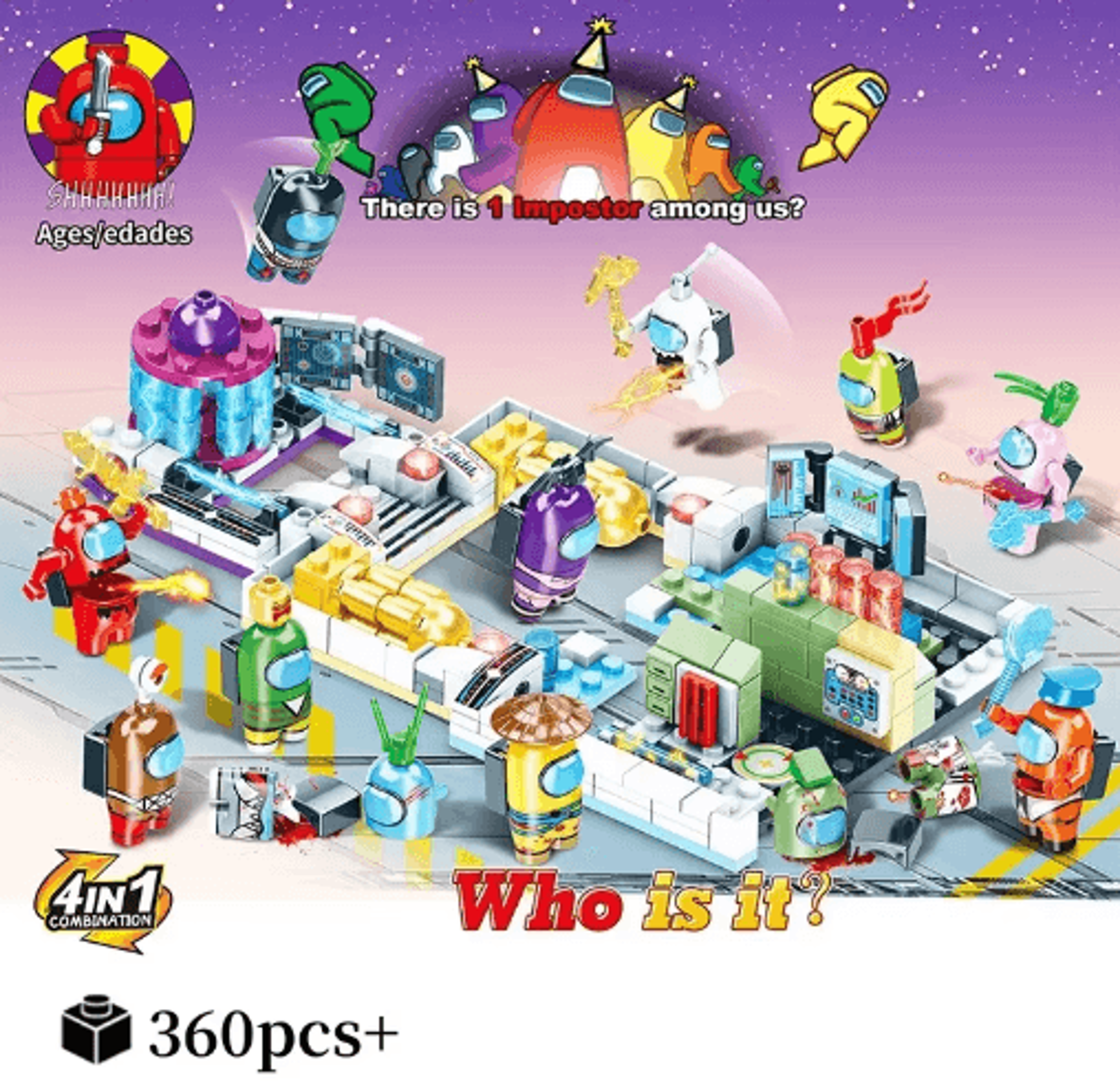 Space Werewolf Building Block Game Figures For Kids  Collectors 6