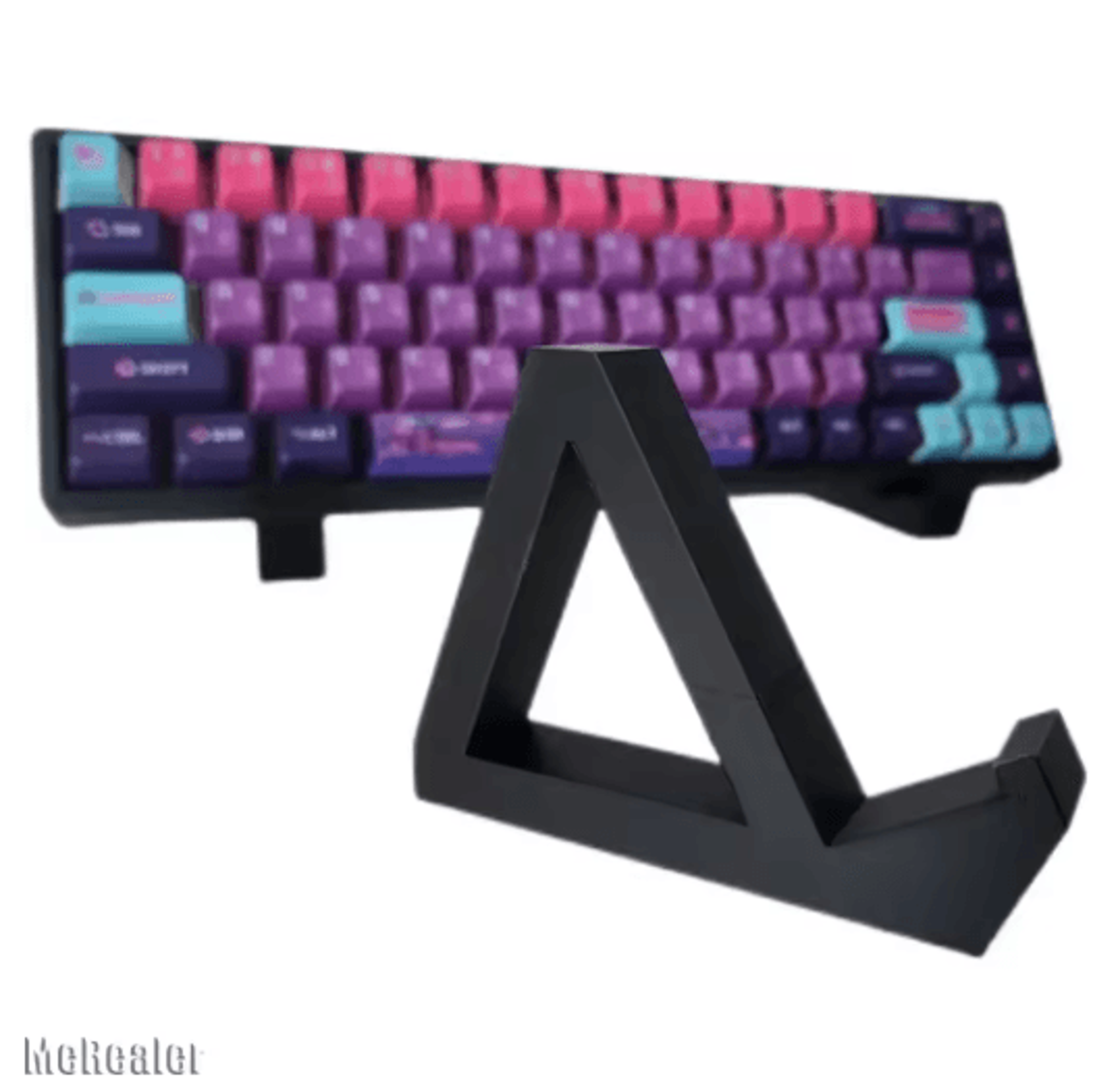 3D Printed Mechanical Keyboard Display Stand  Storage Rack 0