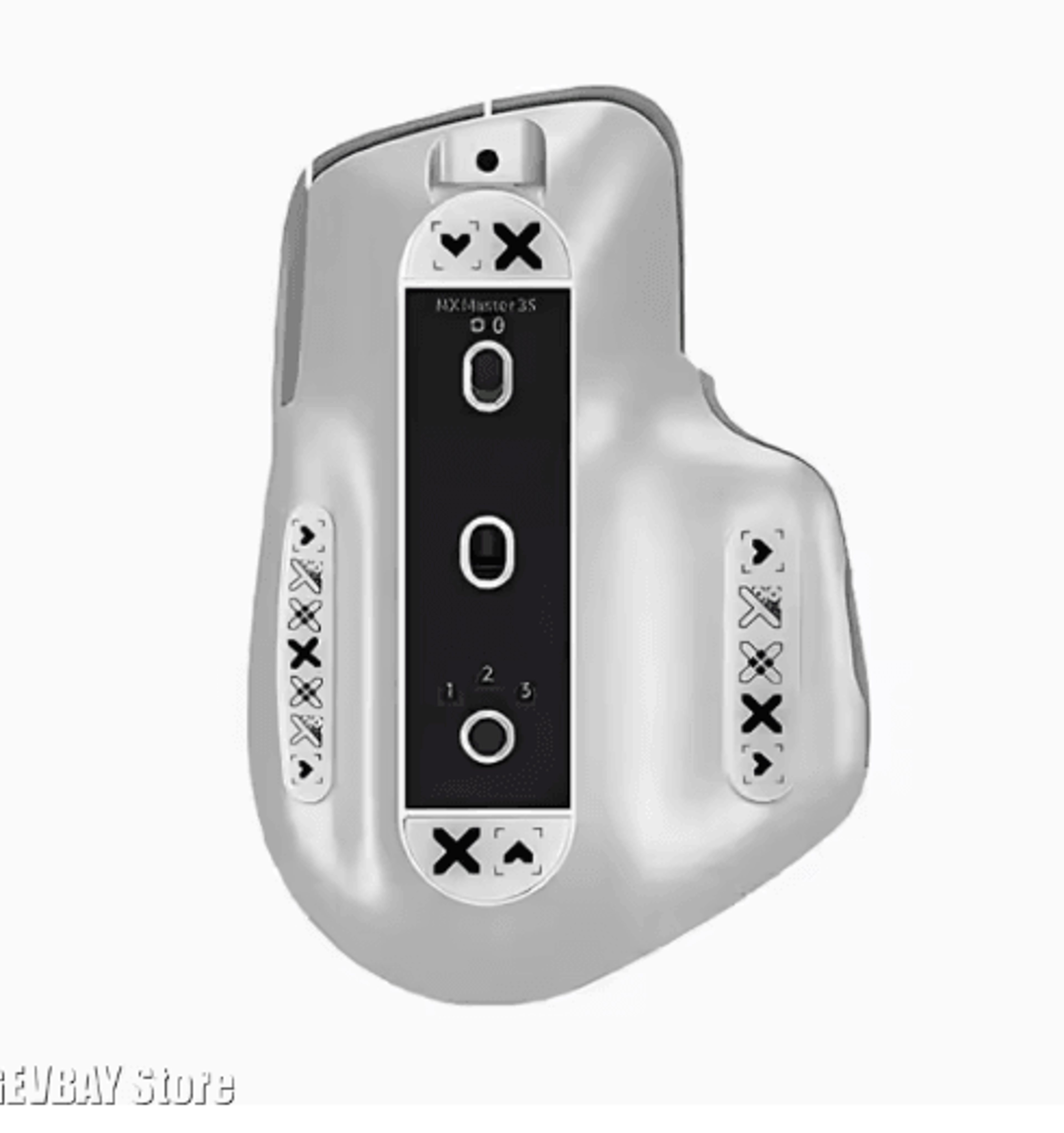 Glass Mouse Skates For Logitech MX Master 3  3S Smooth Precision Mouse Feet 5