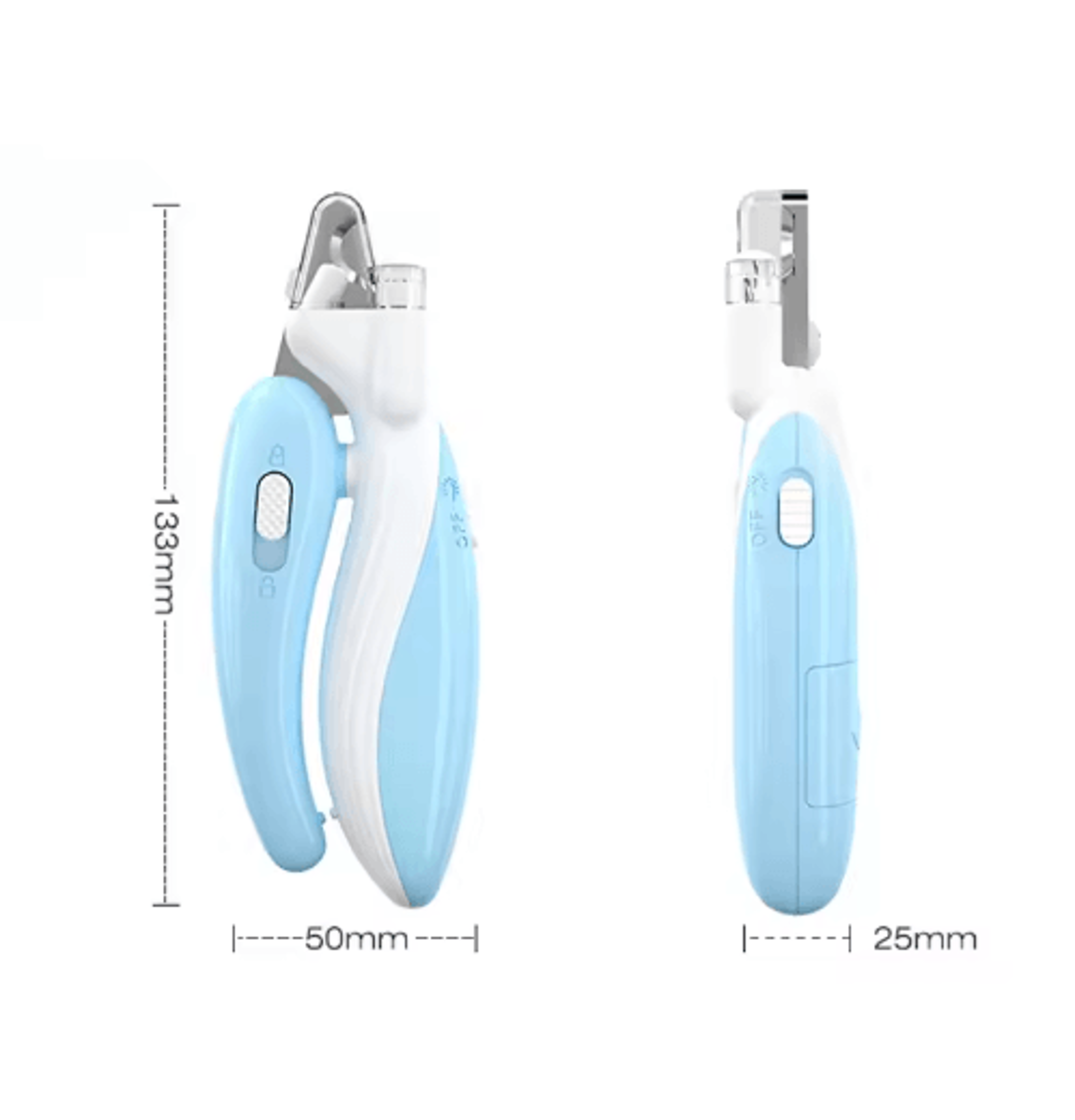 LED Pet Nail Clippers Safe Professional Nail Trimmer For Dogs  Cats 4