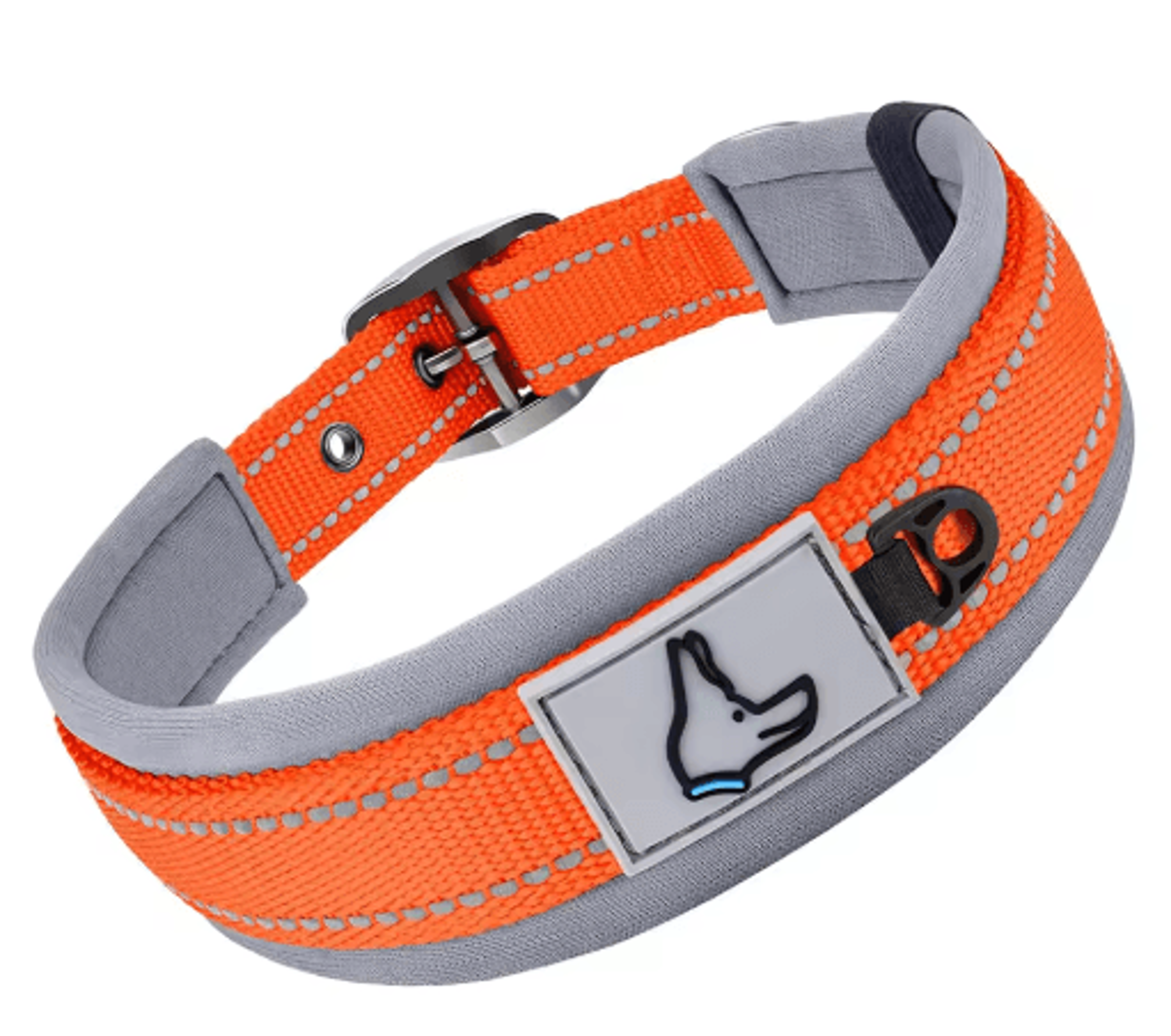 ComfortGuard Reflective Dog Collar For Small Medium  Large Dogs 4