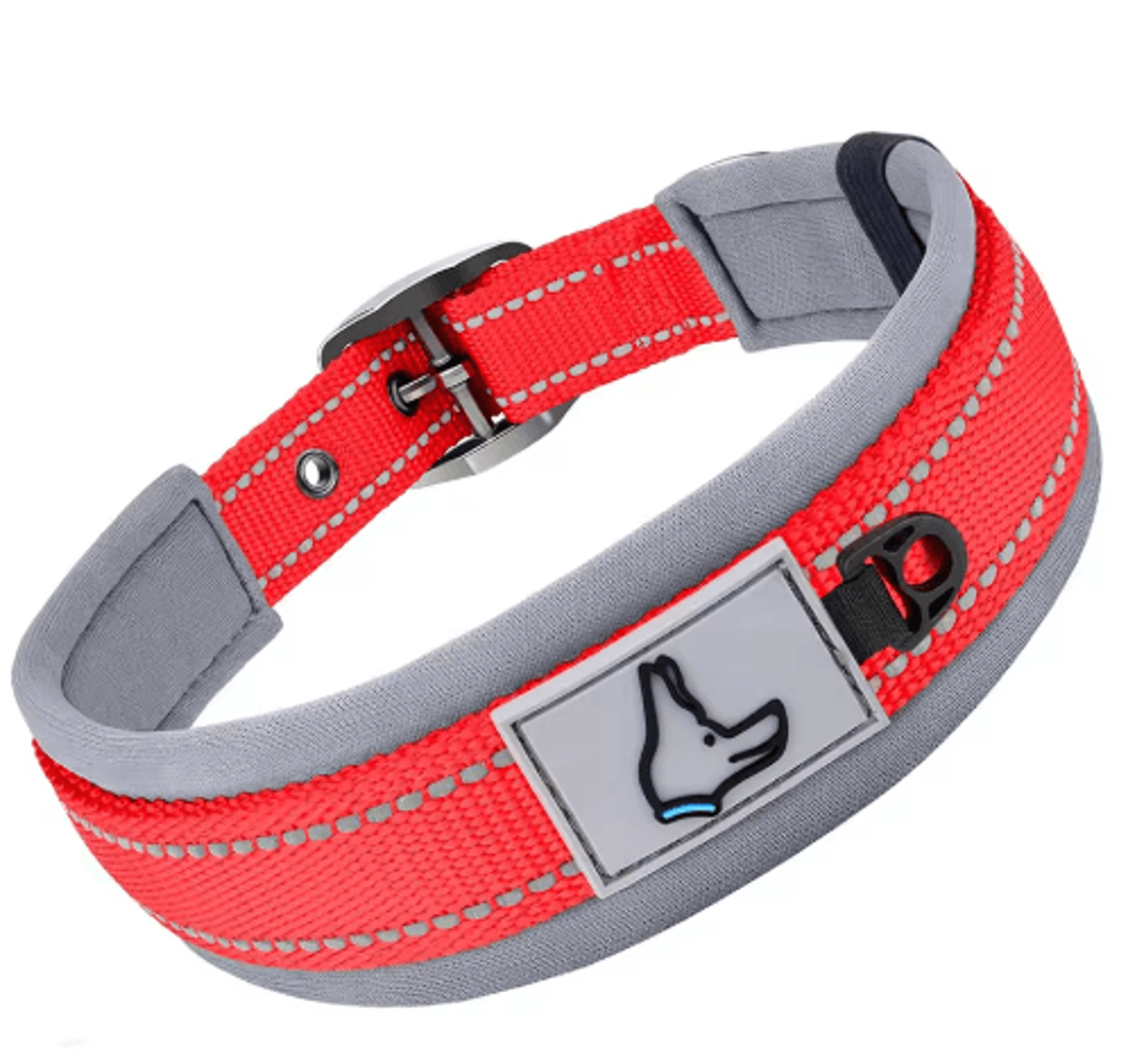 ComfortGuard Reflective Dog Collar For Small Medium  Large Dogs 8