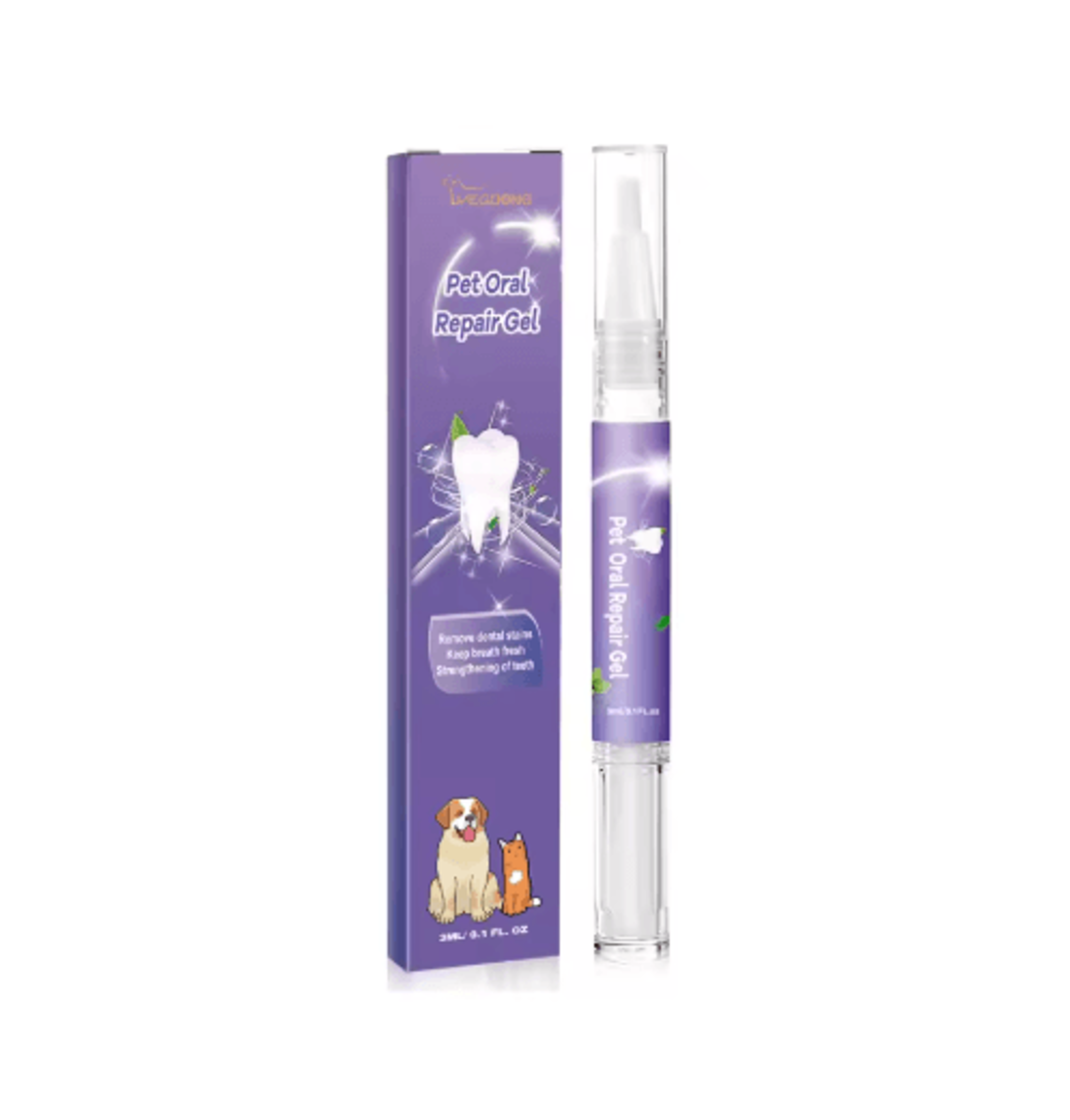 SmileFresh Easy Apply Pet Dental Care Gel For Dogs  Cats 3
