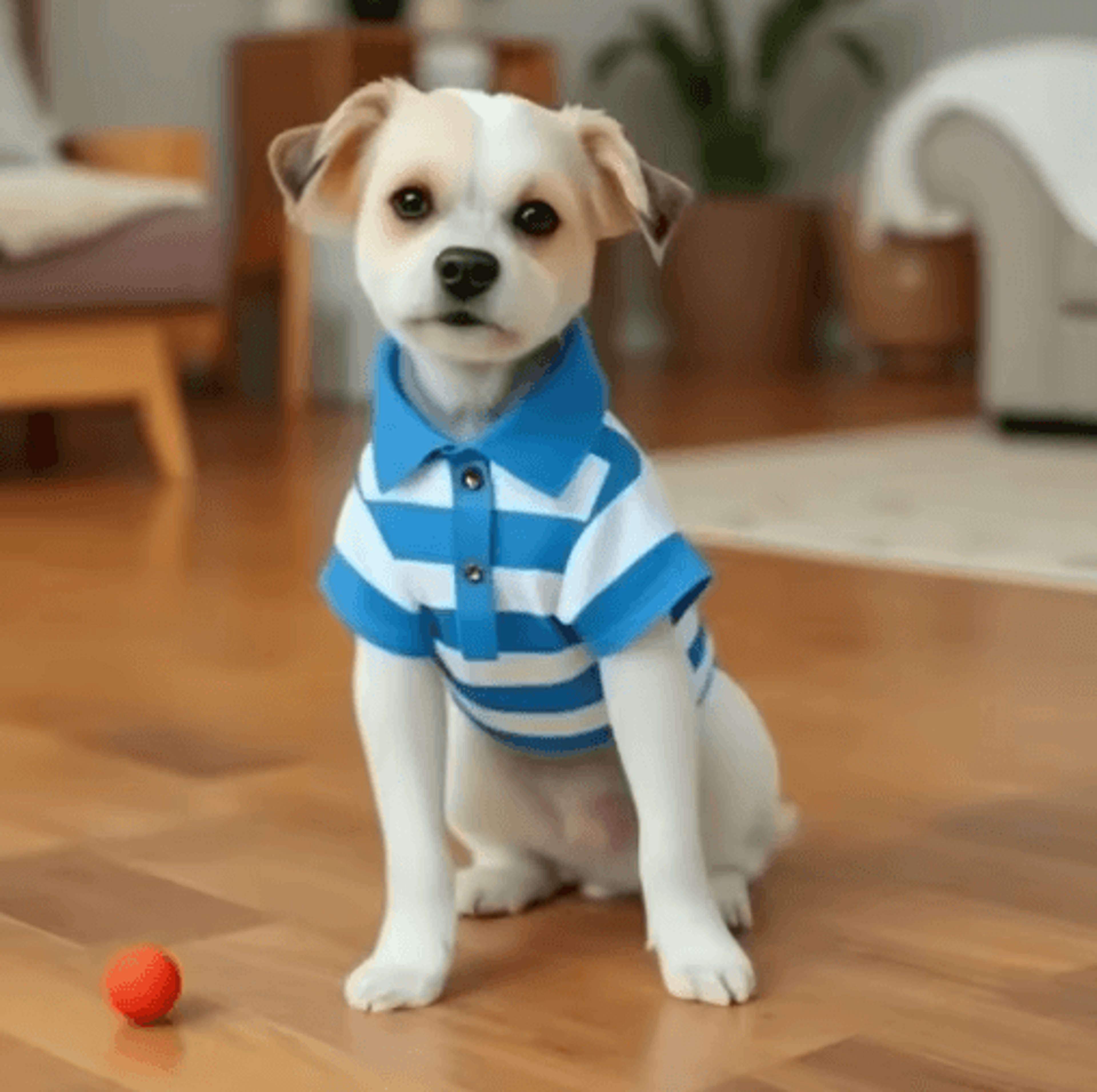 ClassicPaws Casual Dog Polo Shirt For Small  Large Pets 3