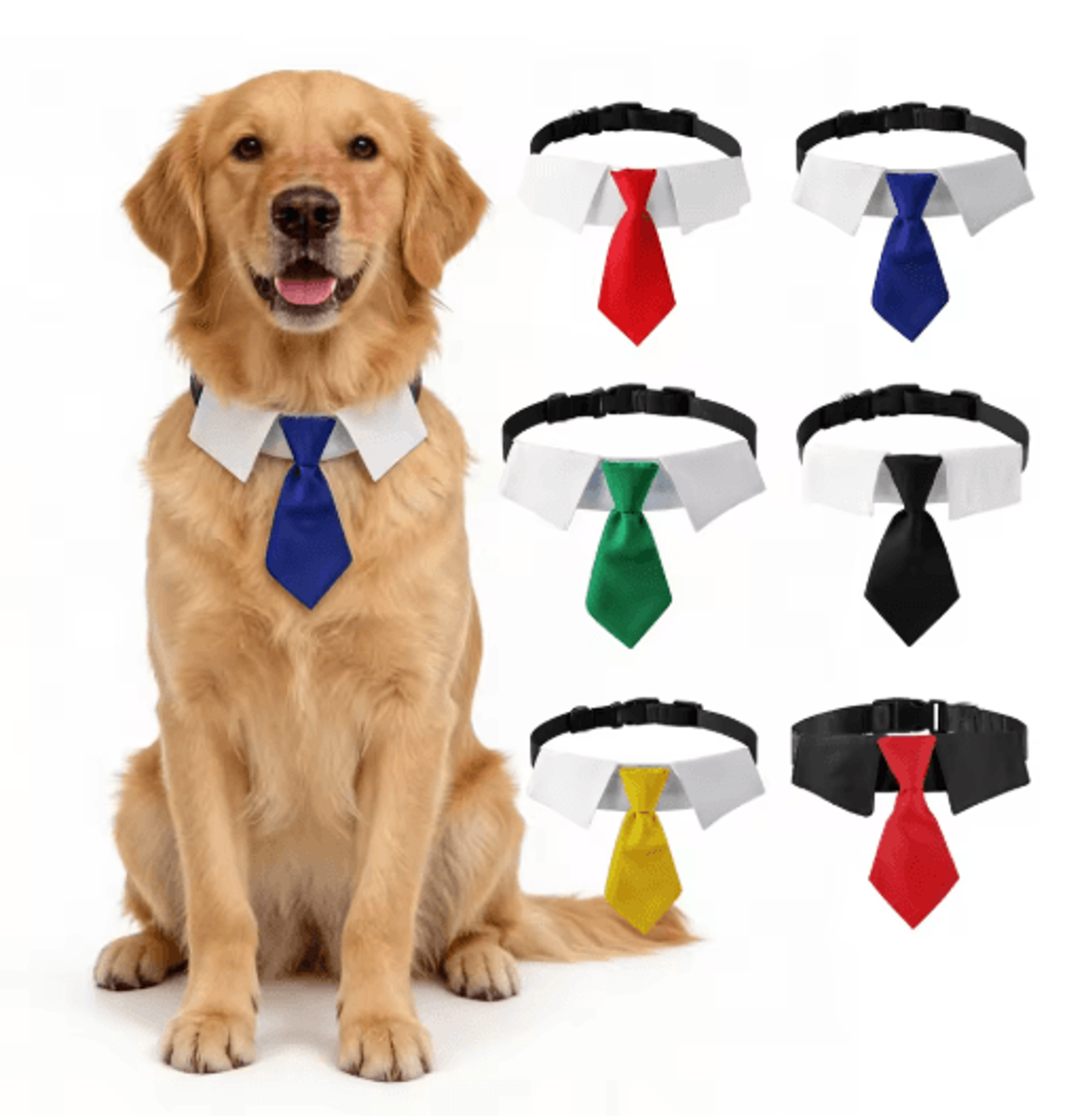 Sucado Elegant Dog Wedding Suit With Formal Necktie Collar 0