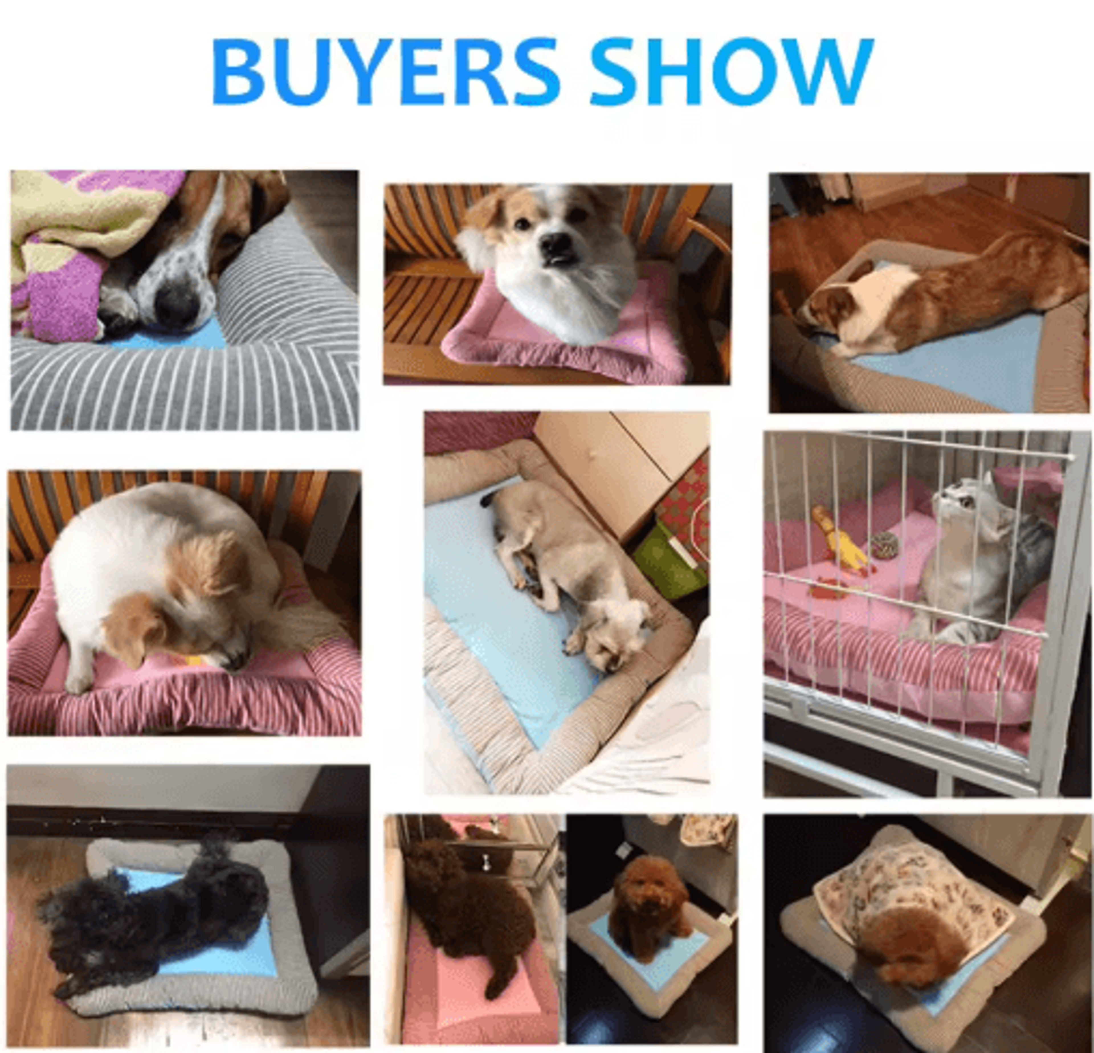 Chill Nest Breathable Pet Cooling Mat For Dogs  Cats 4