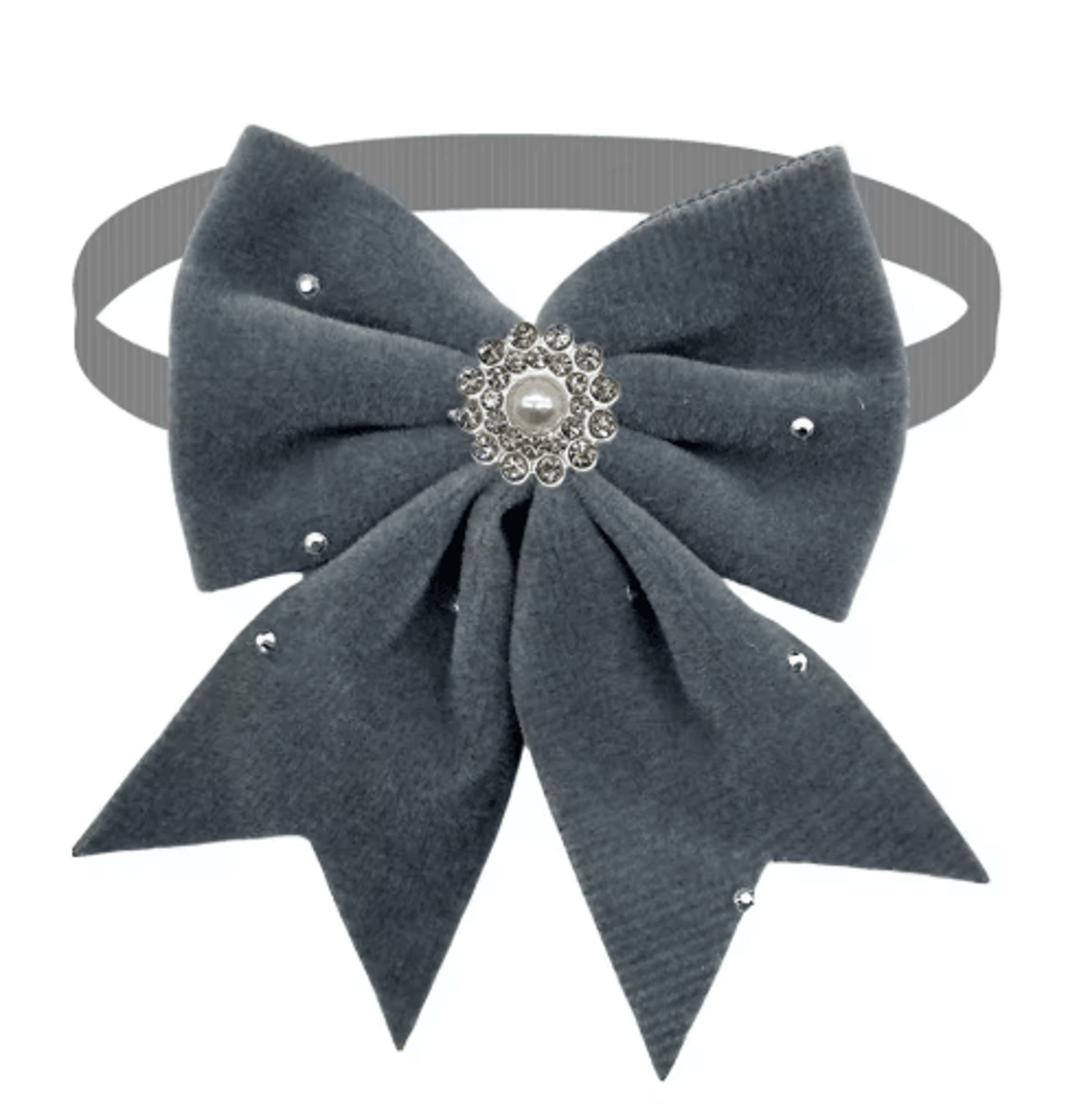 LuxeSpark Diamond Pet Bow Tie Set  Adjustable Grooming Bows For Dogs  Cats 50100PCS 4