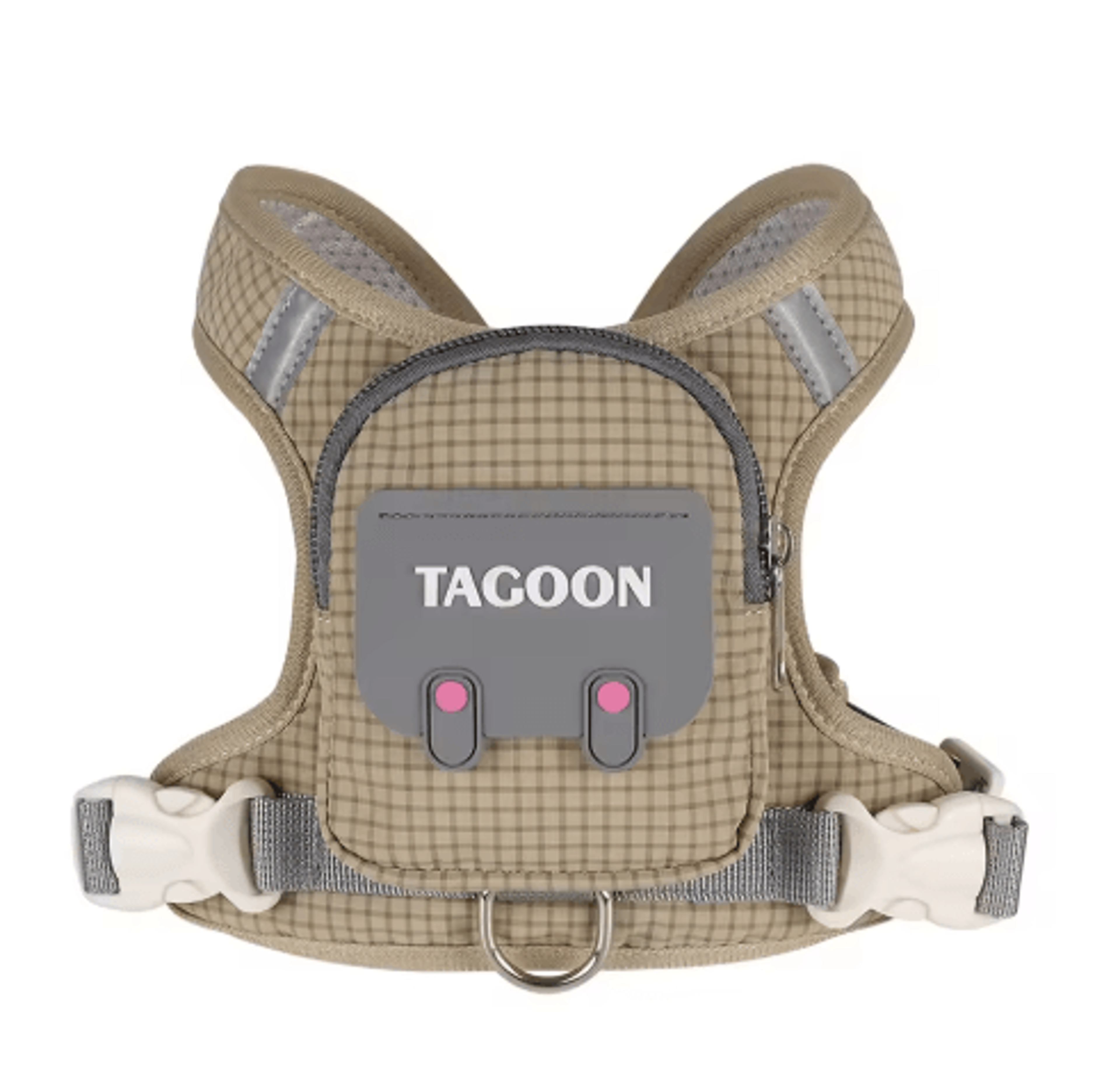 Adjustable Reflective Dog  Cat Harness With Leash And Backpack Set 7