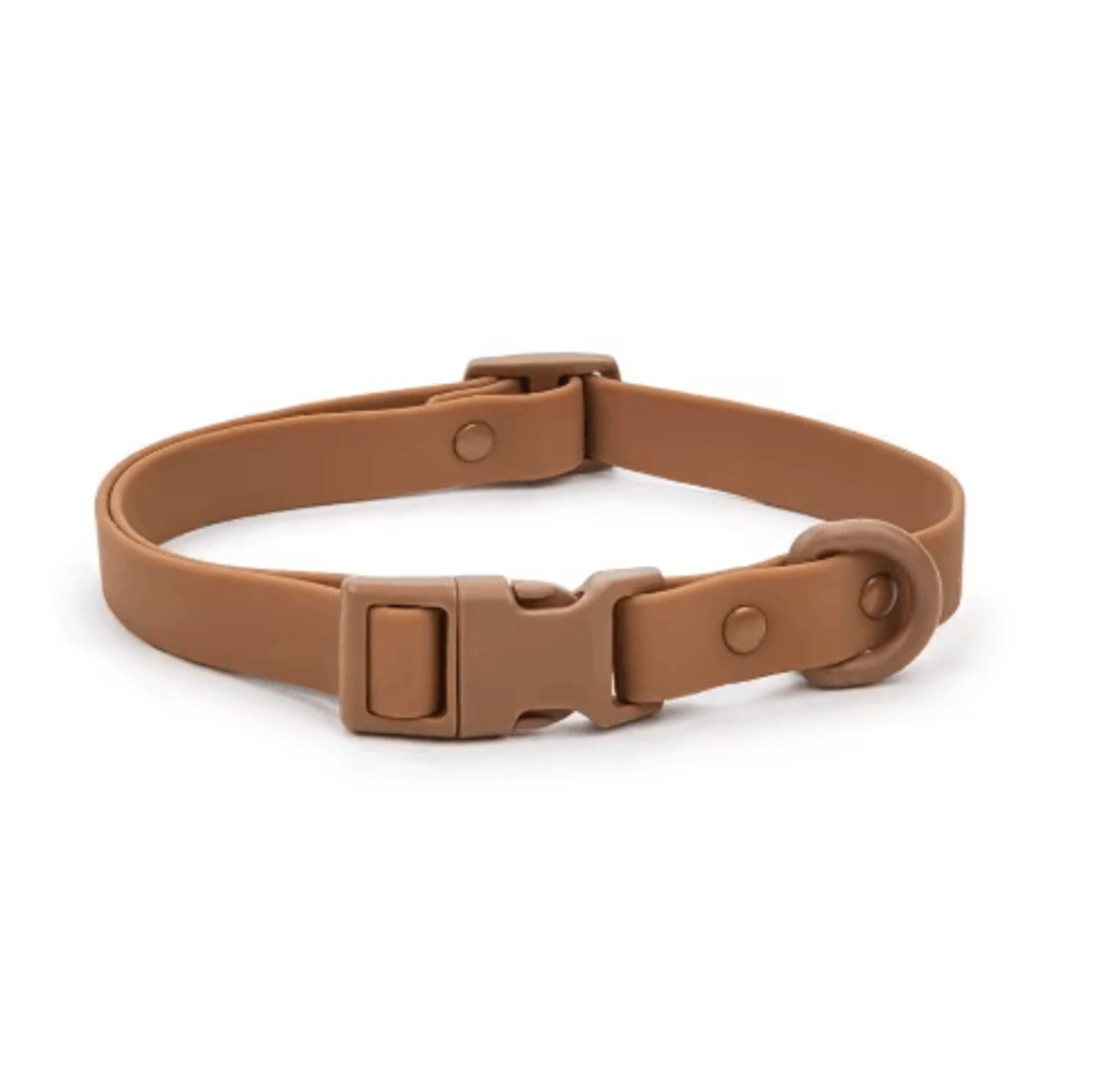 Waterproof Adjustable Pet Collar With Safety Buckle  Rustproof Outdoor Dog  Cat Collar 1