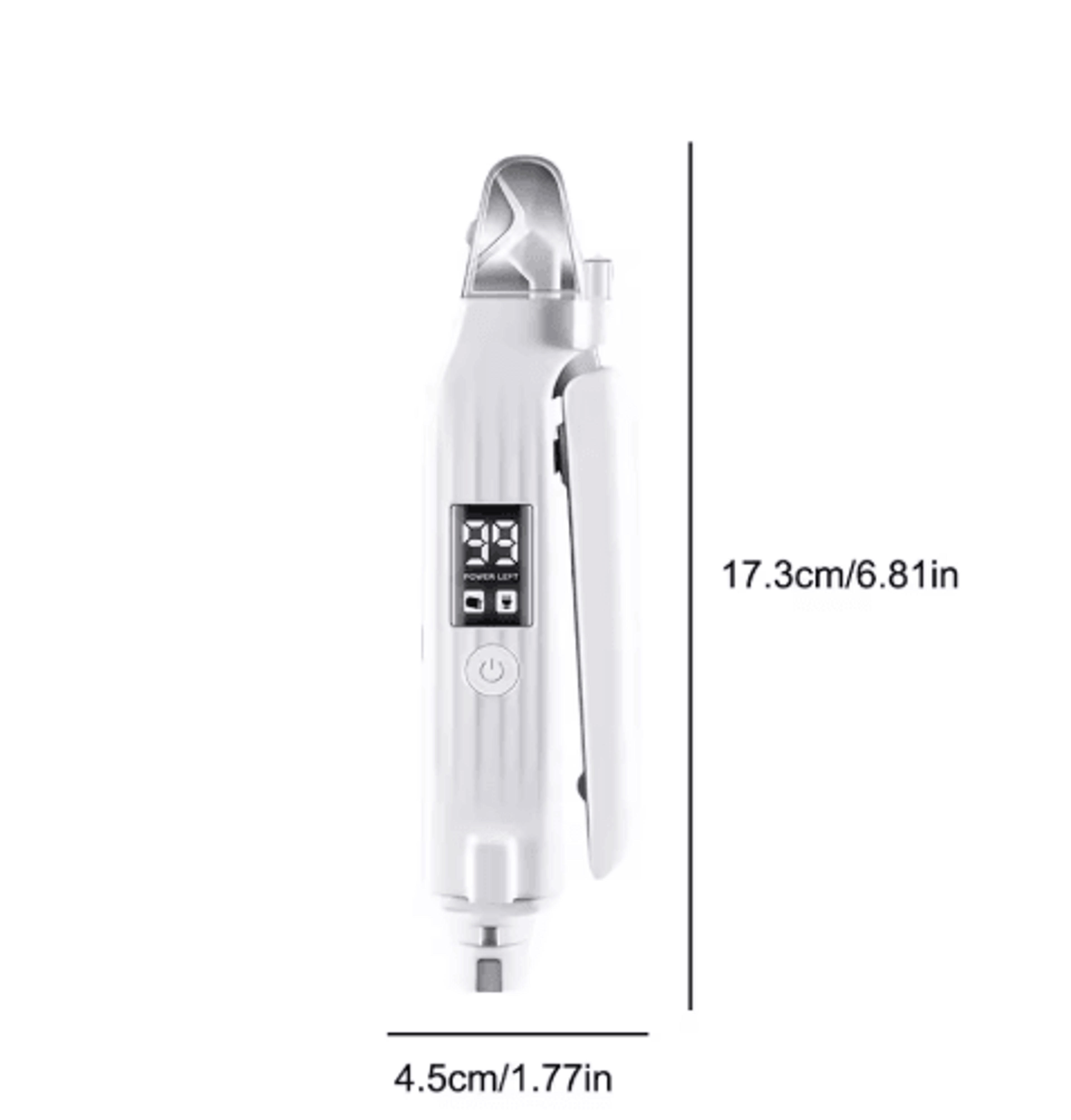 2in1 Electric Dog Nail Grinder  Clipper With LED Light  Rechargeable Pet Nail Trimmer For Dogs  Cat 2