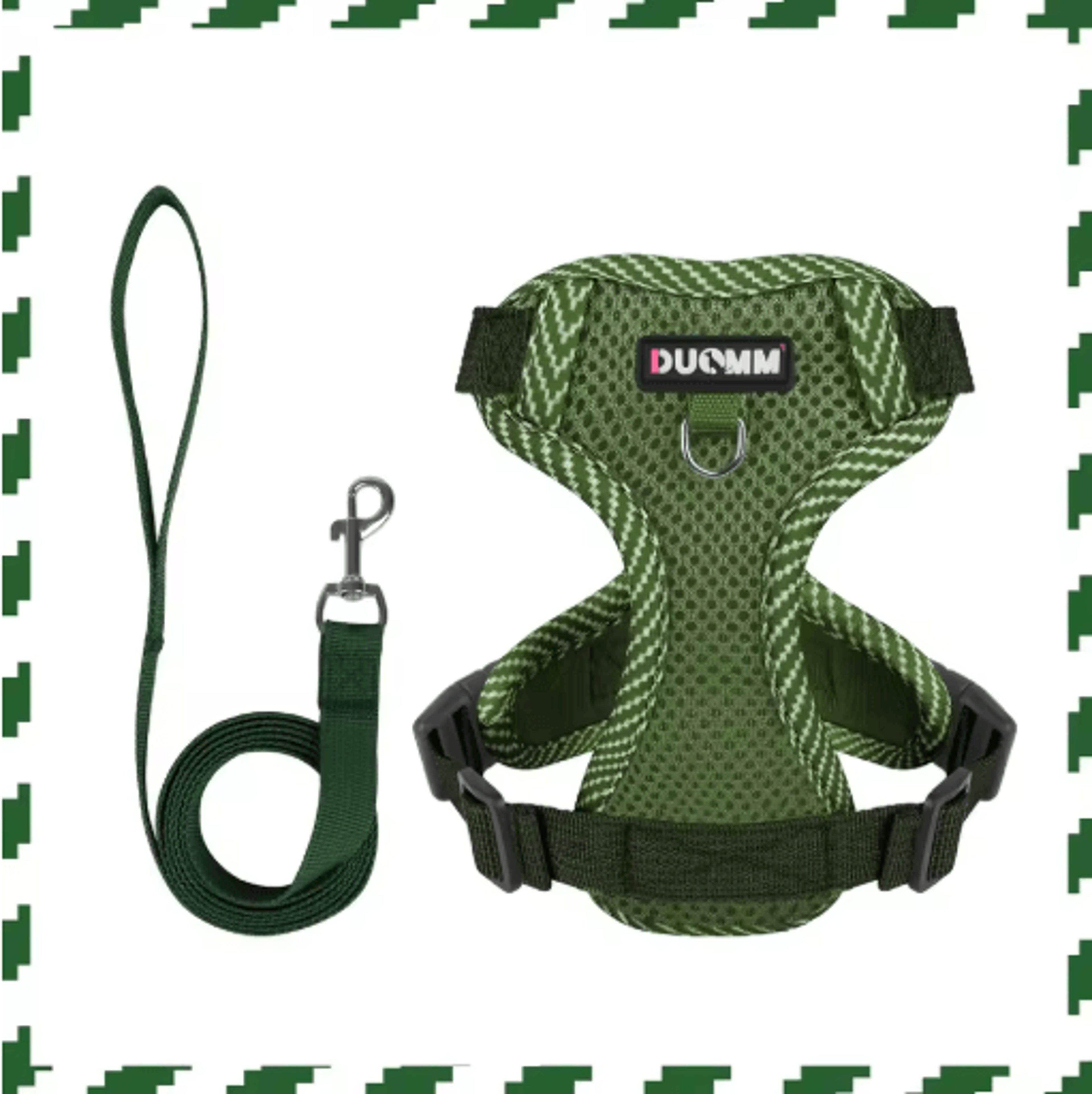 Breathable Reflective Pet Harness  Leash Set For Small  Medium Dogs And Cats 3