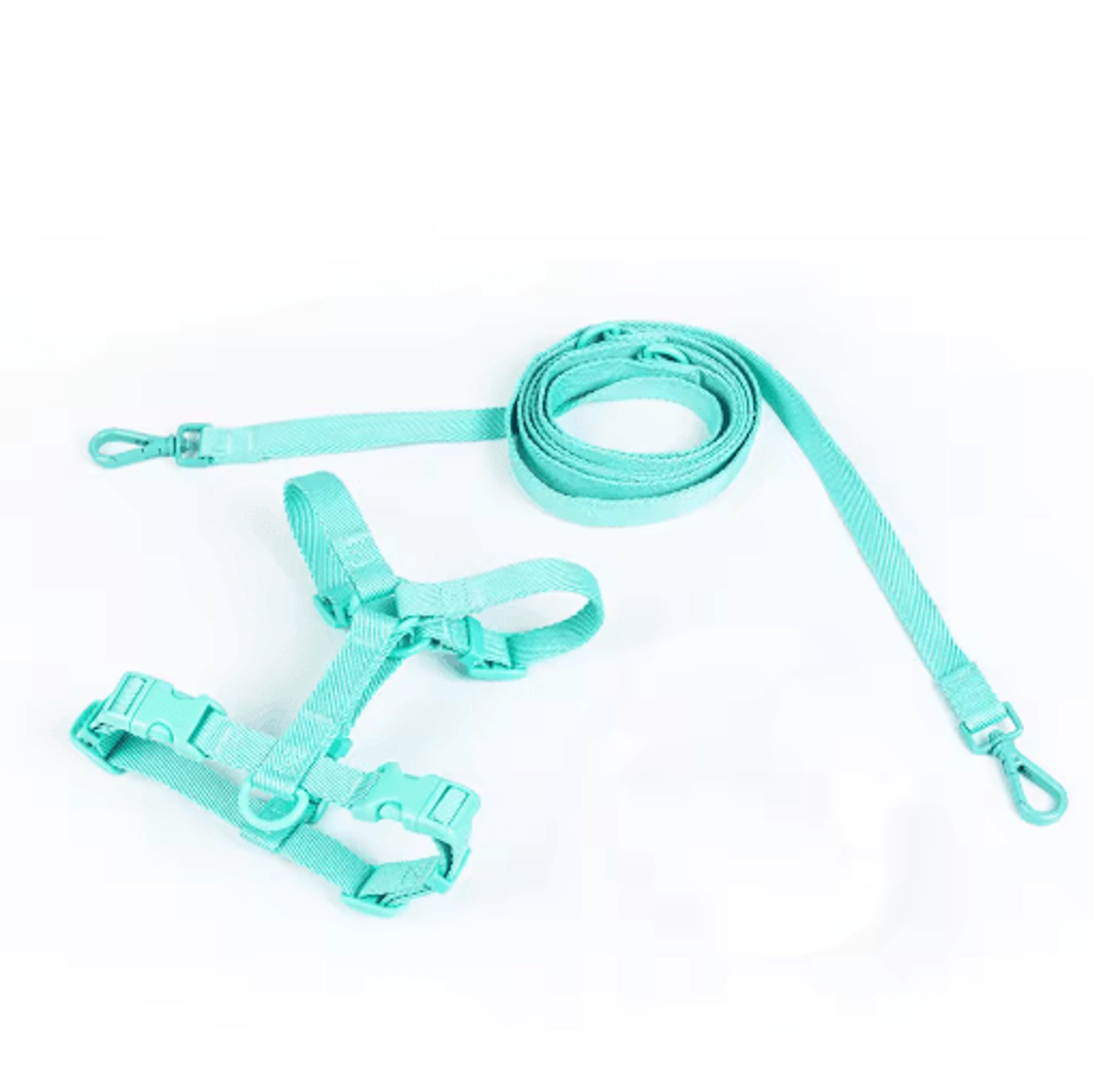Macaron Dual Head Pet Harness  Leash Set Adjustable Vest For Small  Medium Dogs 8