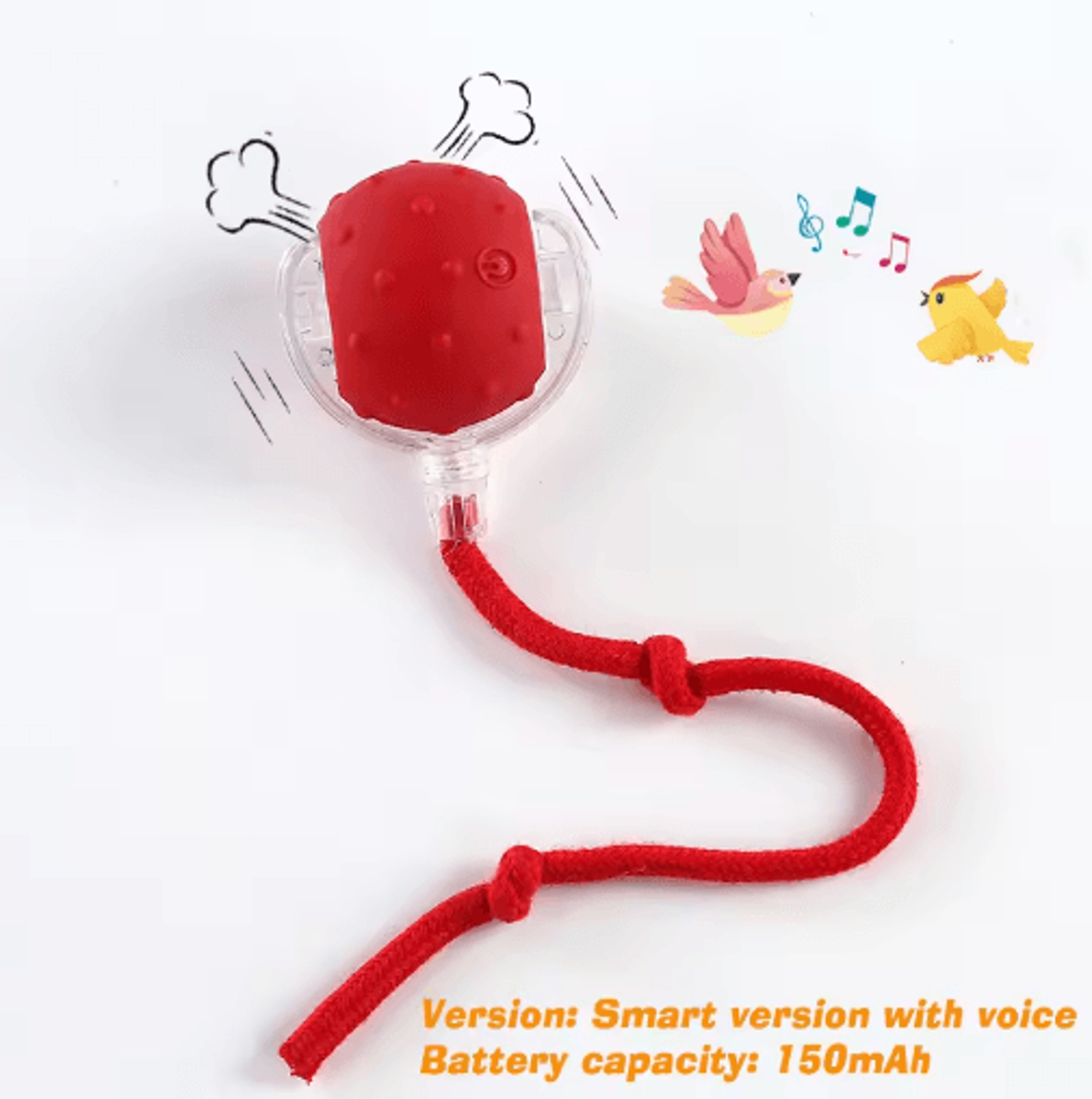 Smart Automatic Rolling Dog Ball Rechargeable Interactive Toy For Puppies  Dogs 5