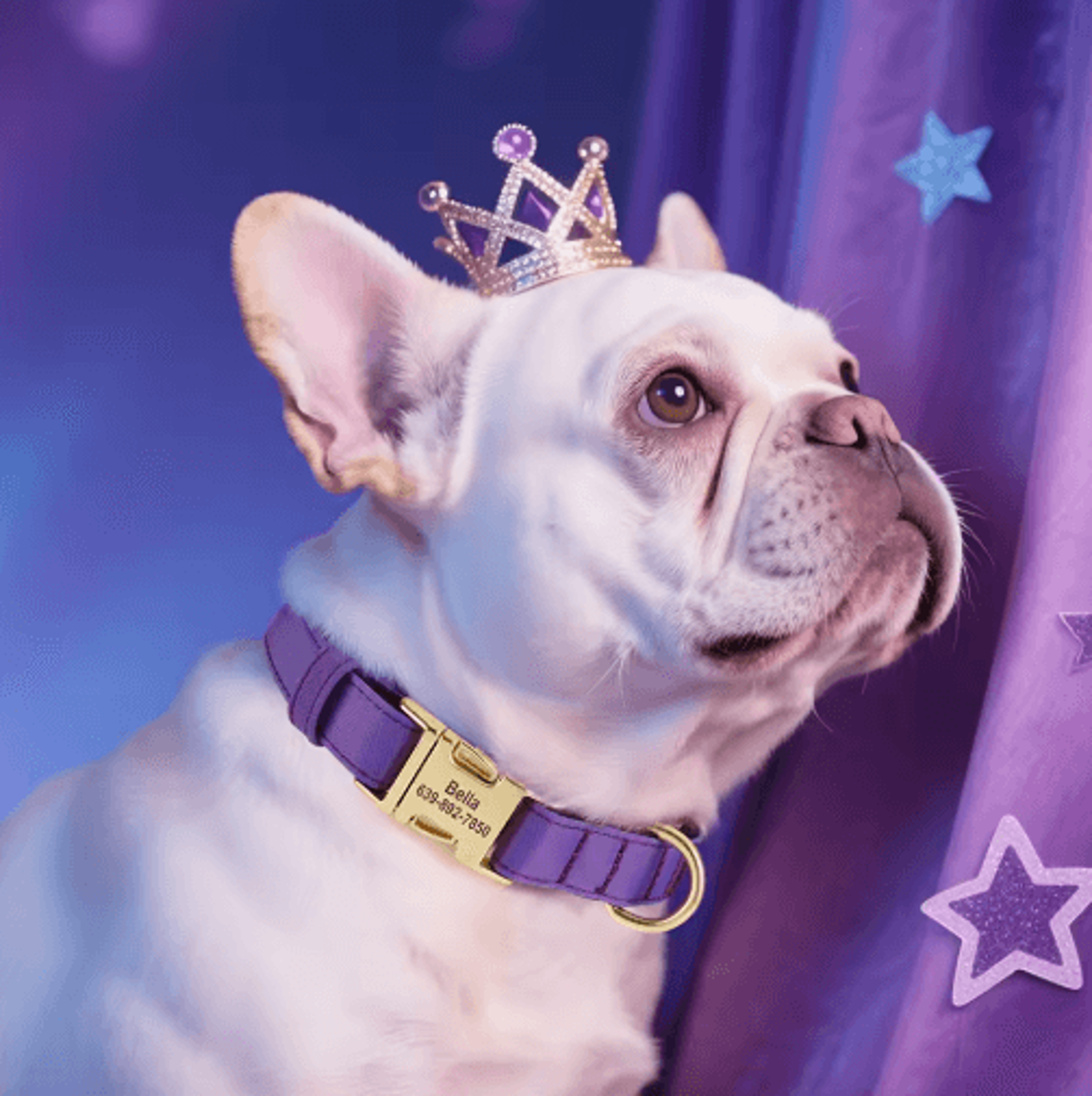Personalized Waterproof Dog Collar  Soft Padded Engraved Nylon Collar For Dogs 10