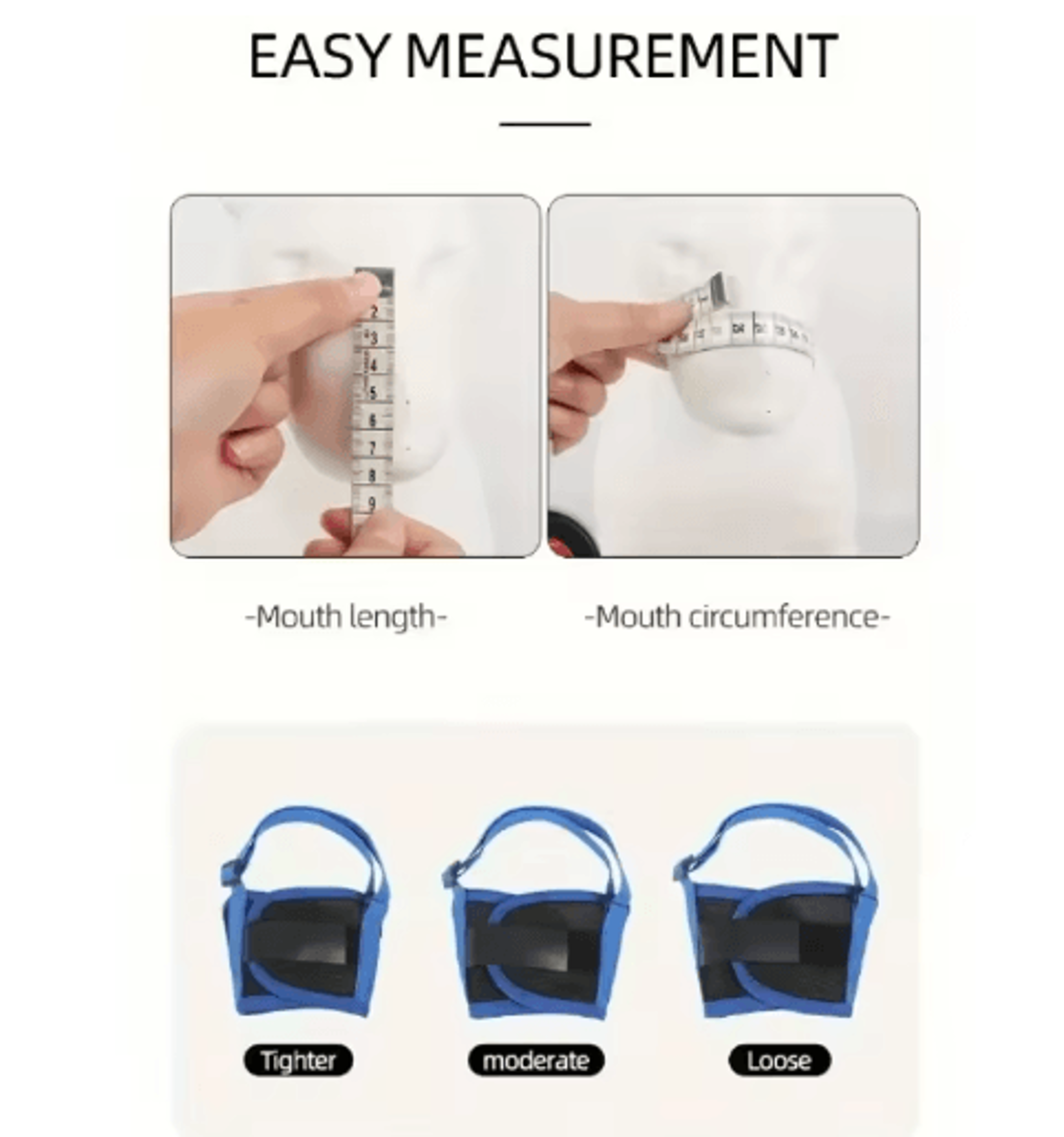 Breathable Dog Muzzle Mask  Adjustable Mesh Safety Mask For Dogs 4