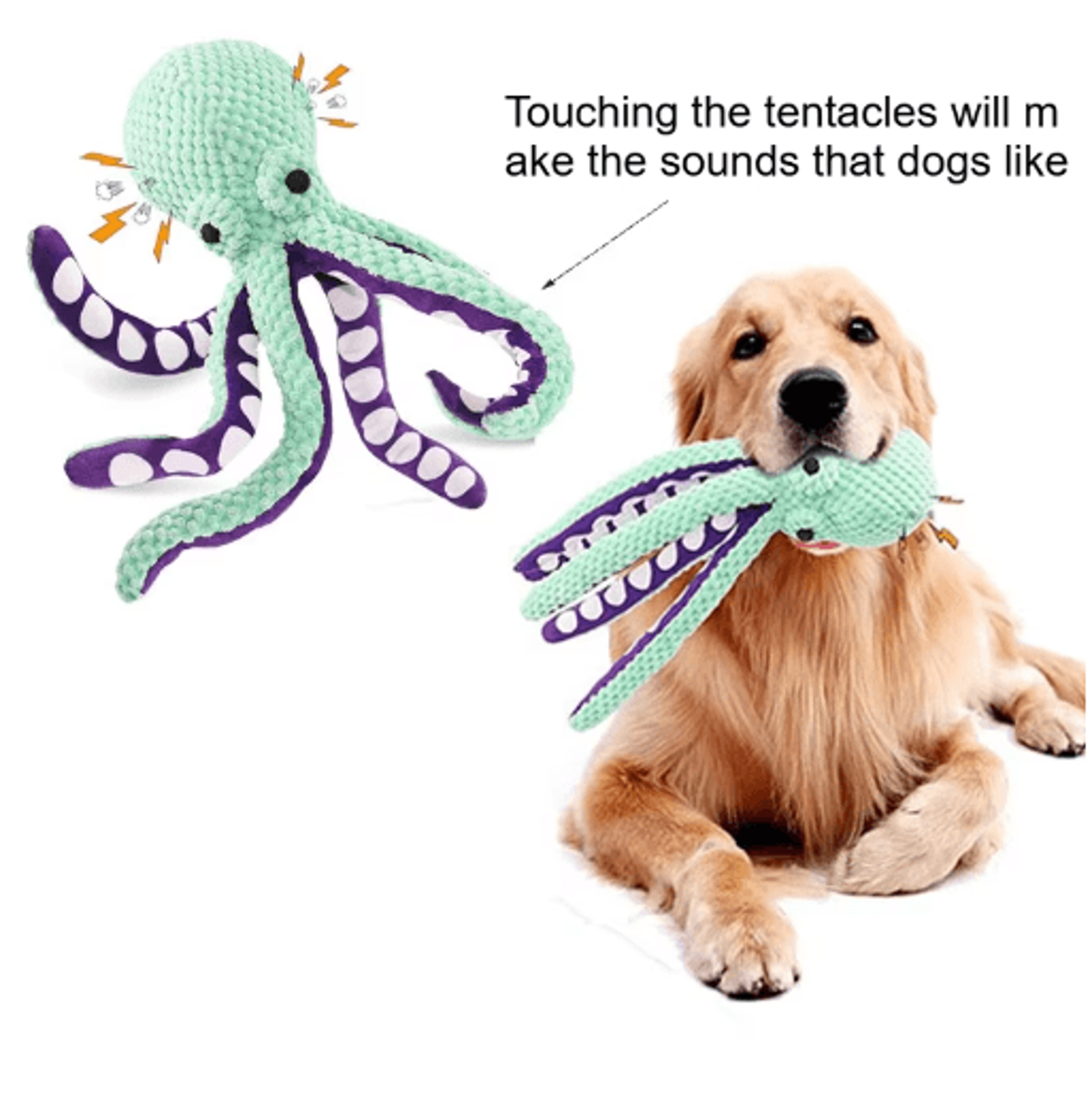 Squeaky Plush Dog Toy For Training Chewing  Daily Comfort 0