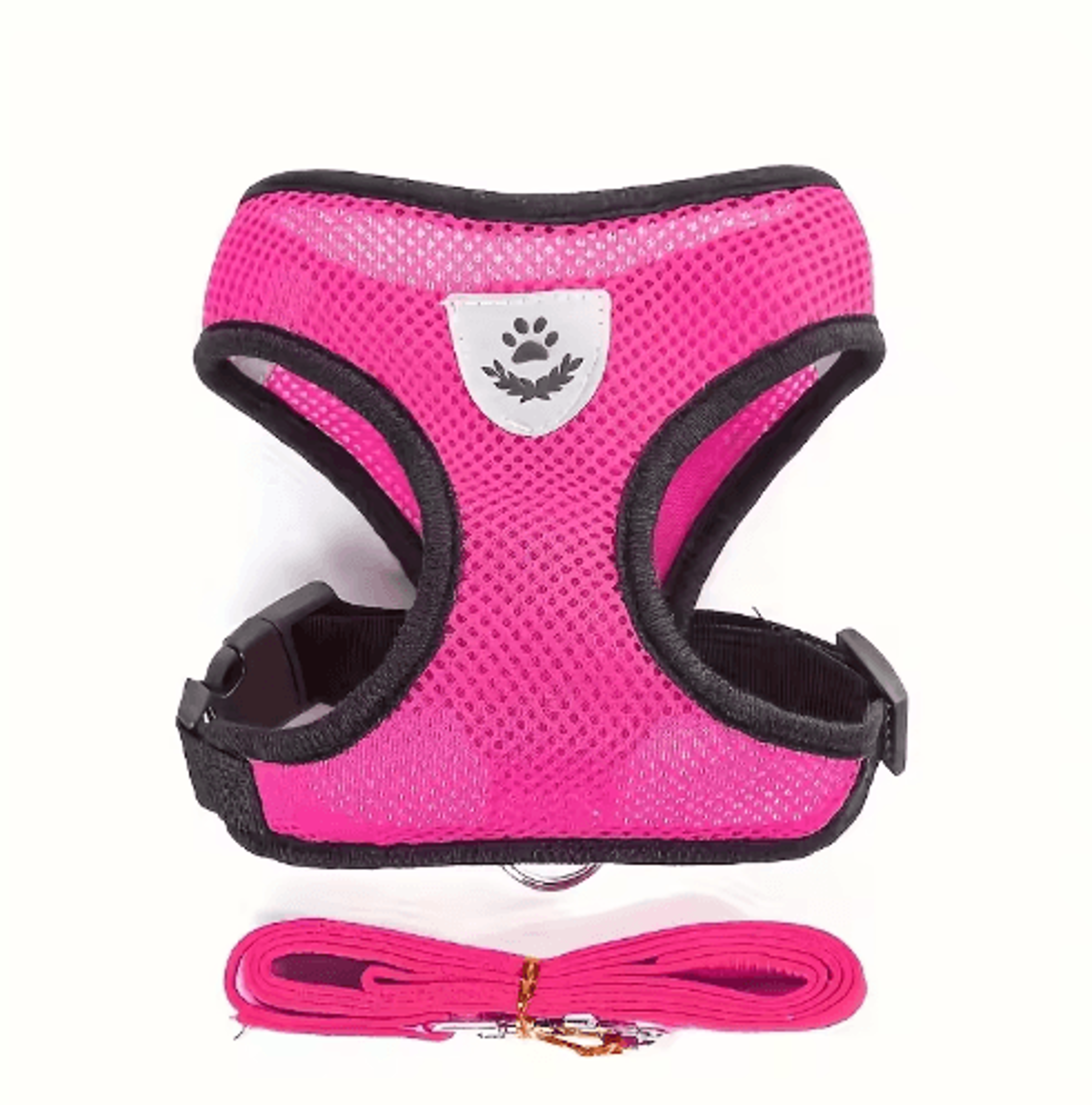 Adjustable EscapeProof Reflective Cat Harness  Leash Set 6