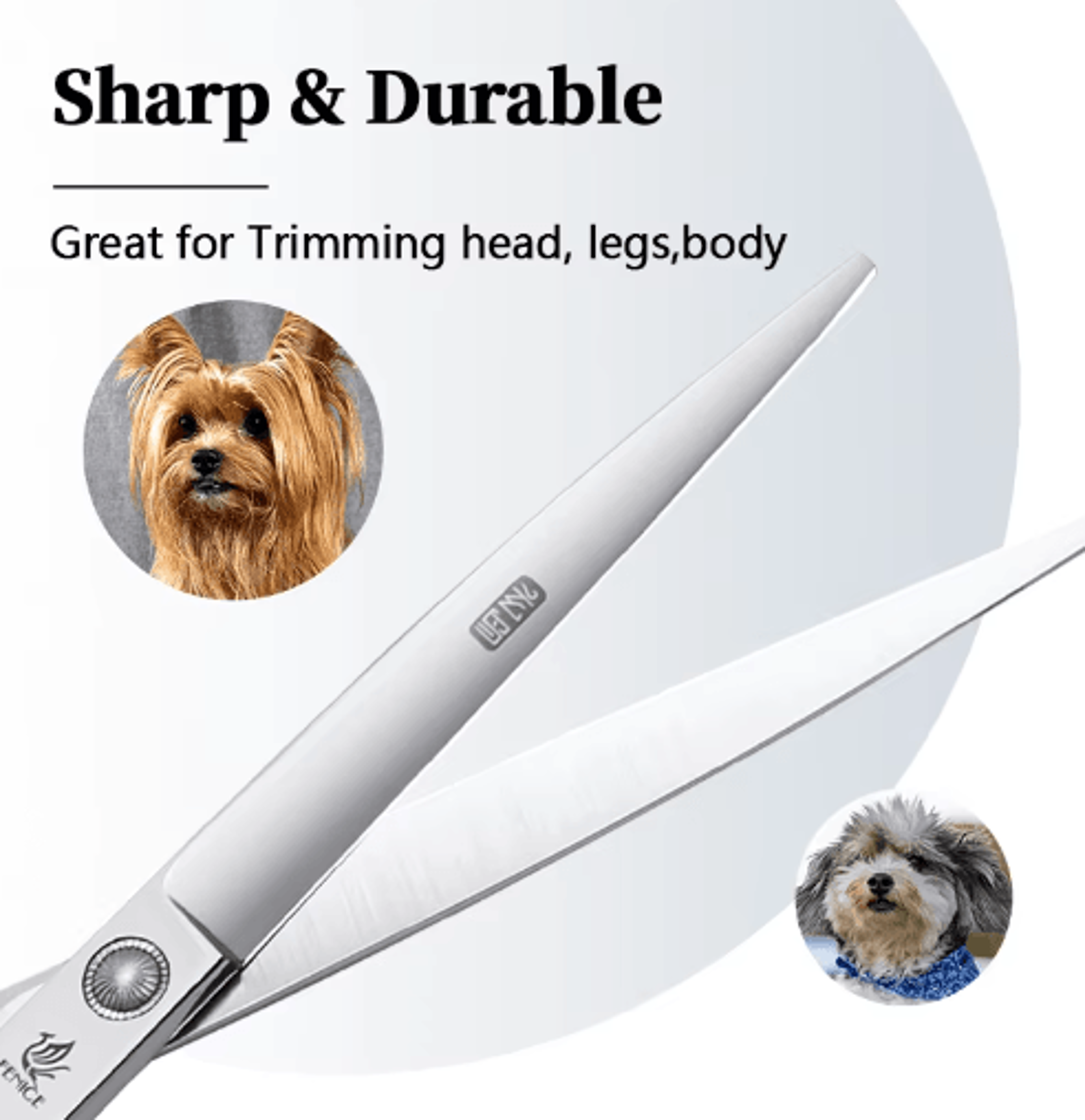 Fenice Professional Pet Grooming Shears Set For Dogs  Cats 26