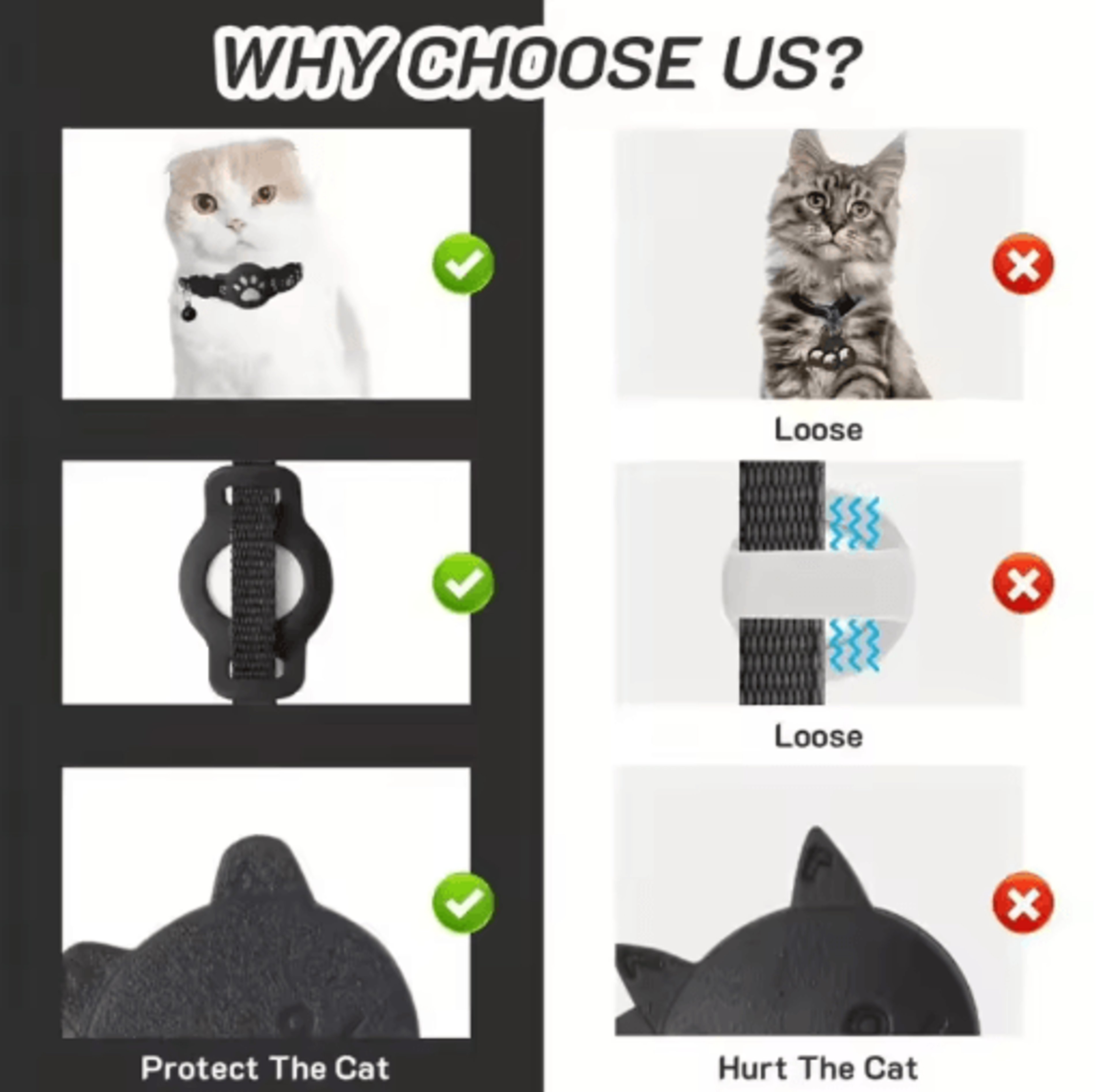 Multifunctional Smart GPS Tracker Collar For Cats  Pets 9