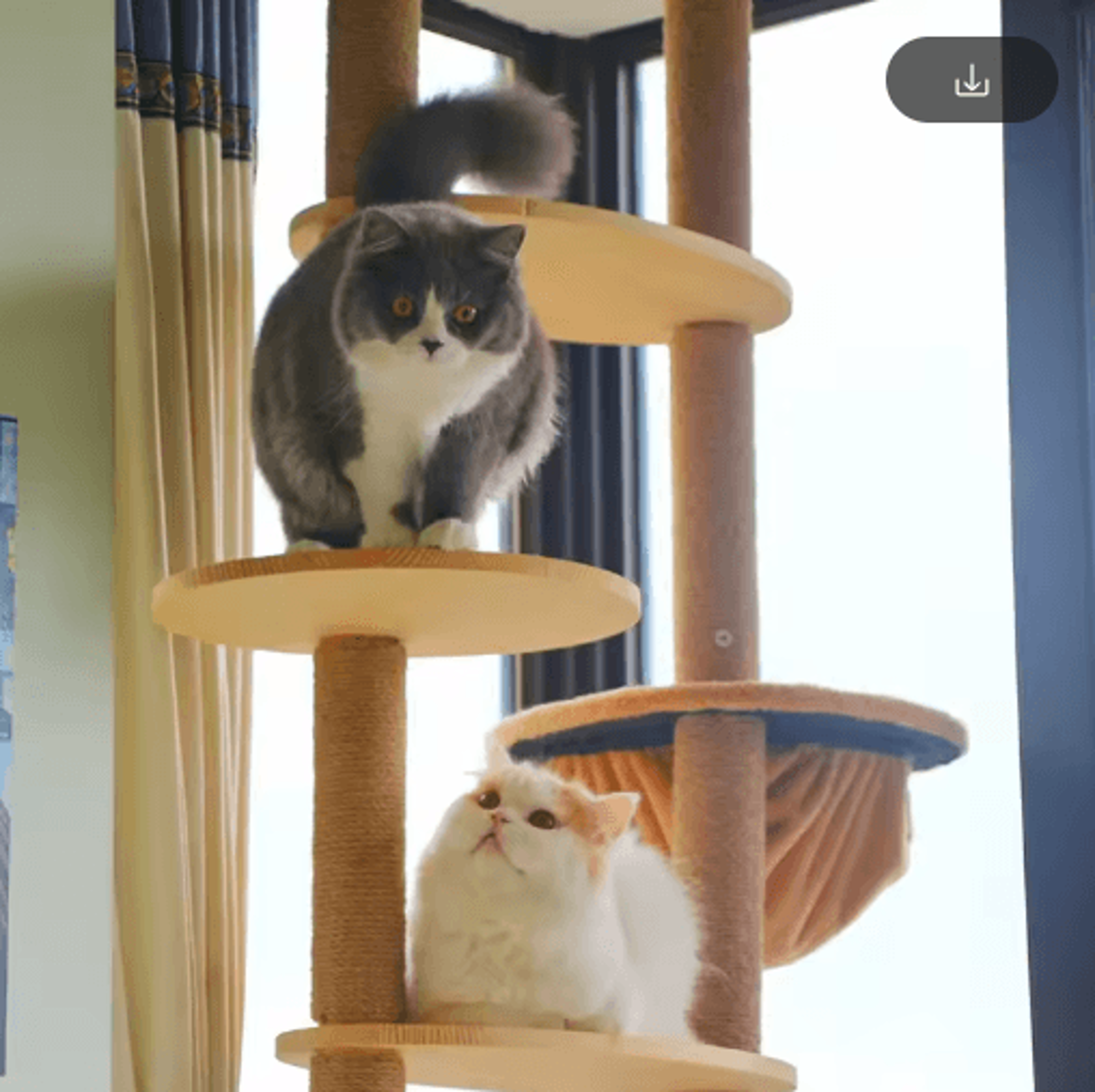 PVC Sisal Rope Cat Scratching Post Replacement For DIY Cat Trees 15