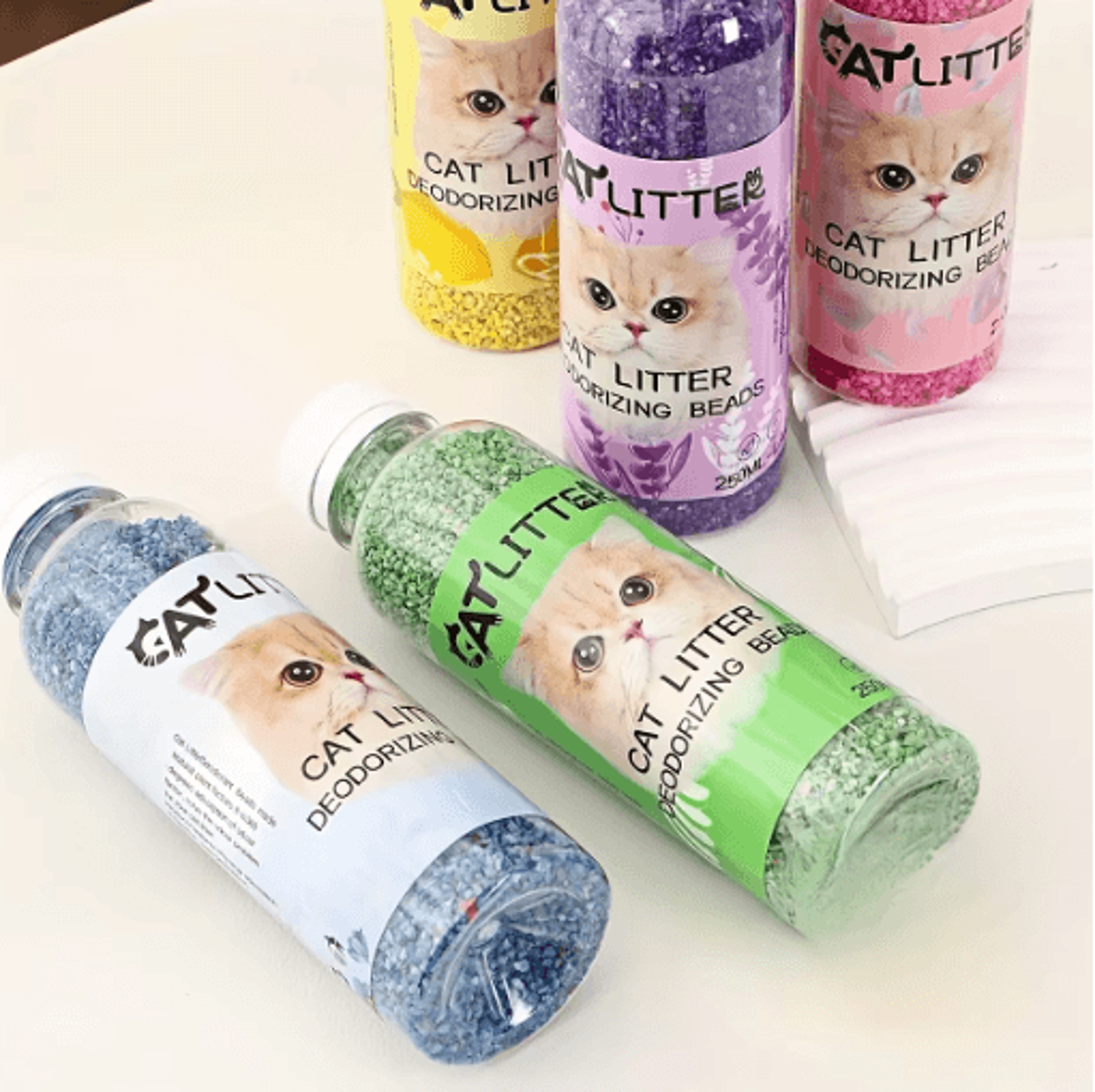 Cat Litter Deodorizing Beads For Fresh  Odor Free Homes 10