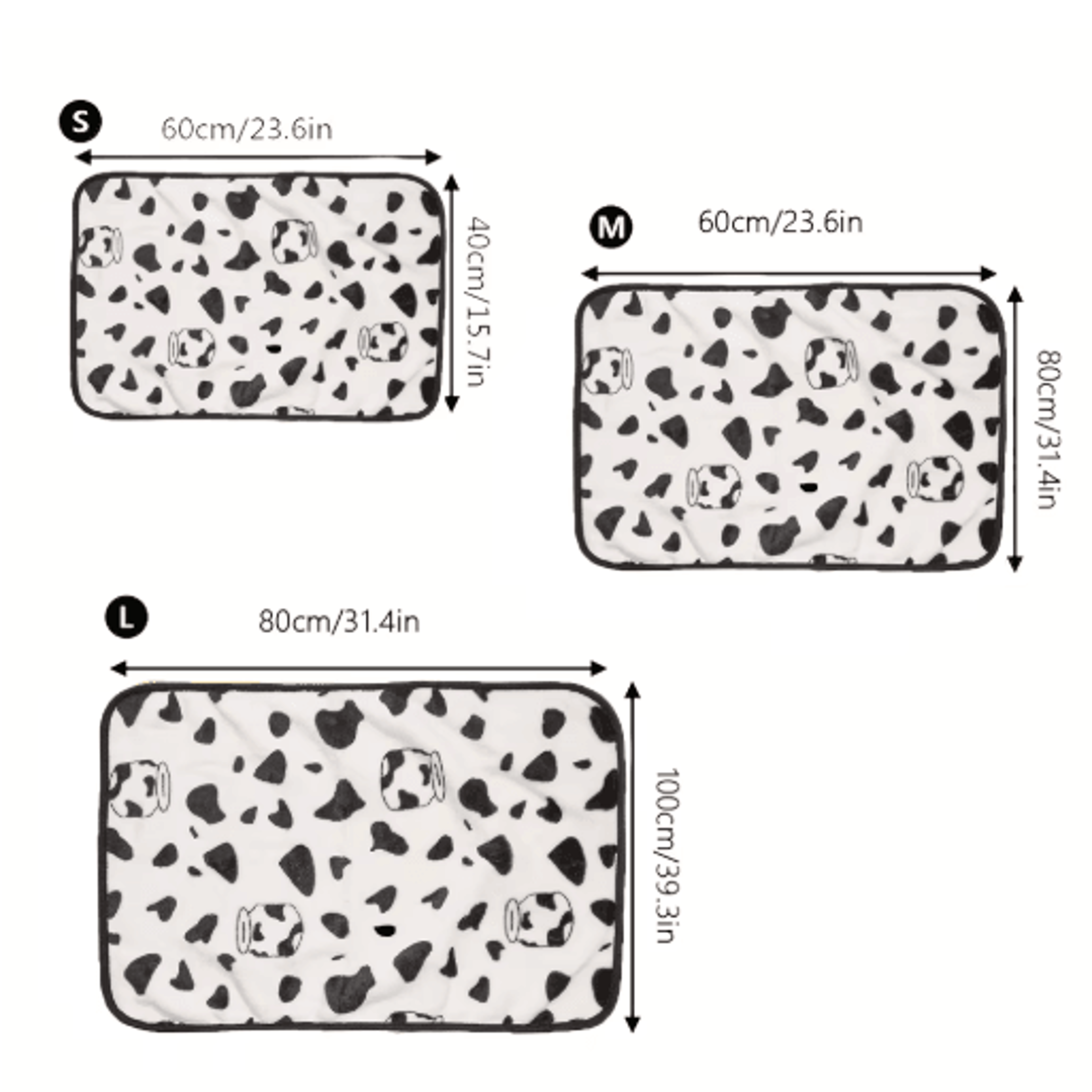 Warm Plush Winter Pet Blanket  Cozy Cat Bed Mat 8