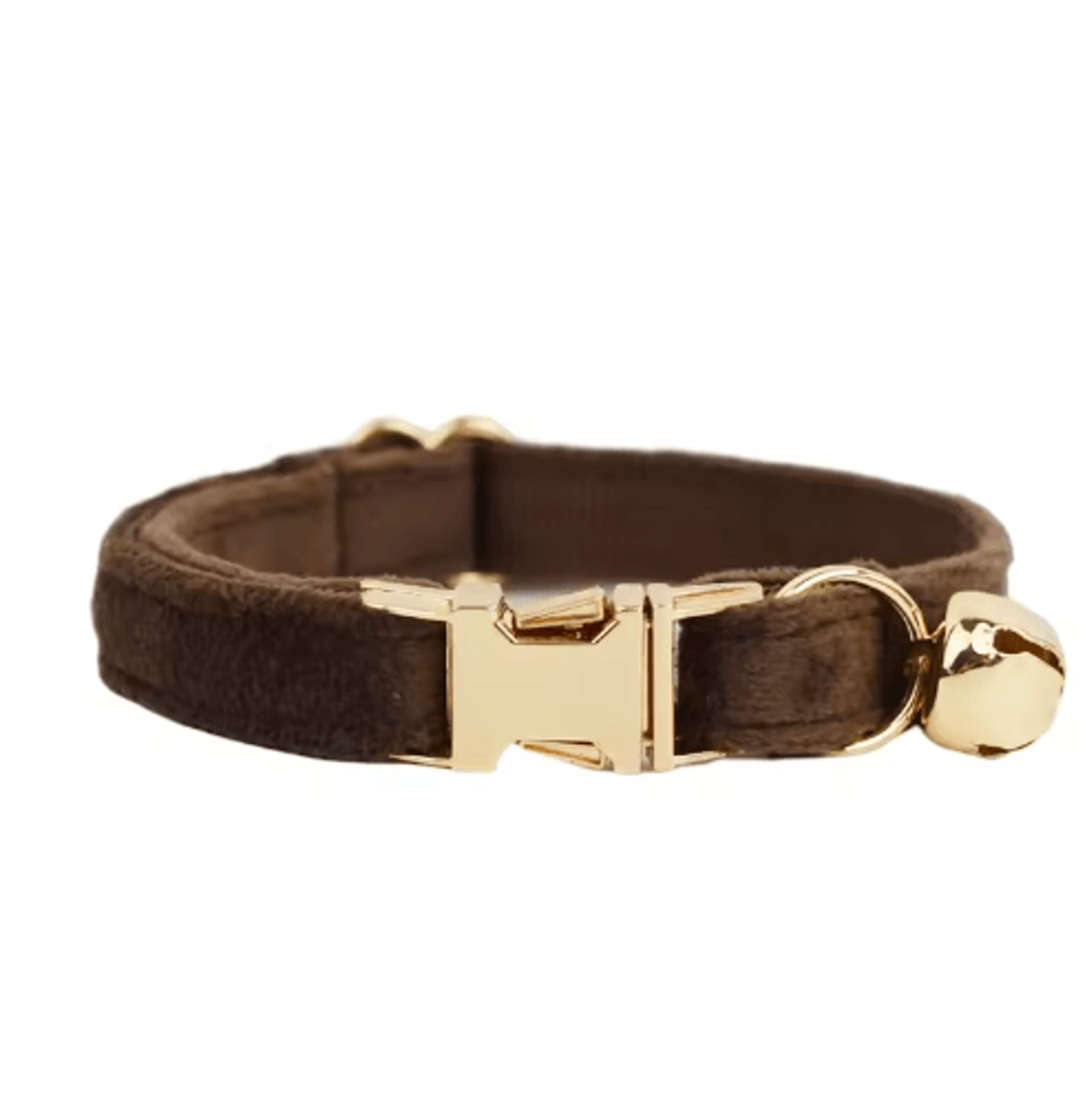 Personalized Velvet Cat Collar With Engraved Name  Bow Bell 10