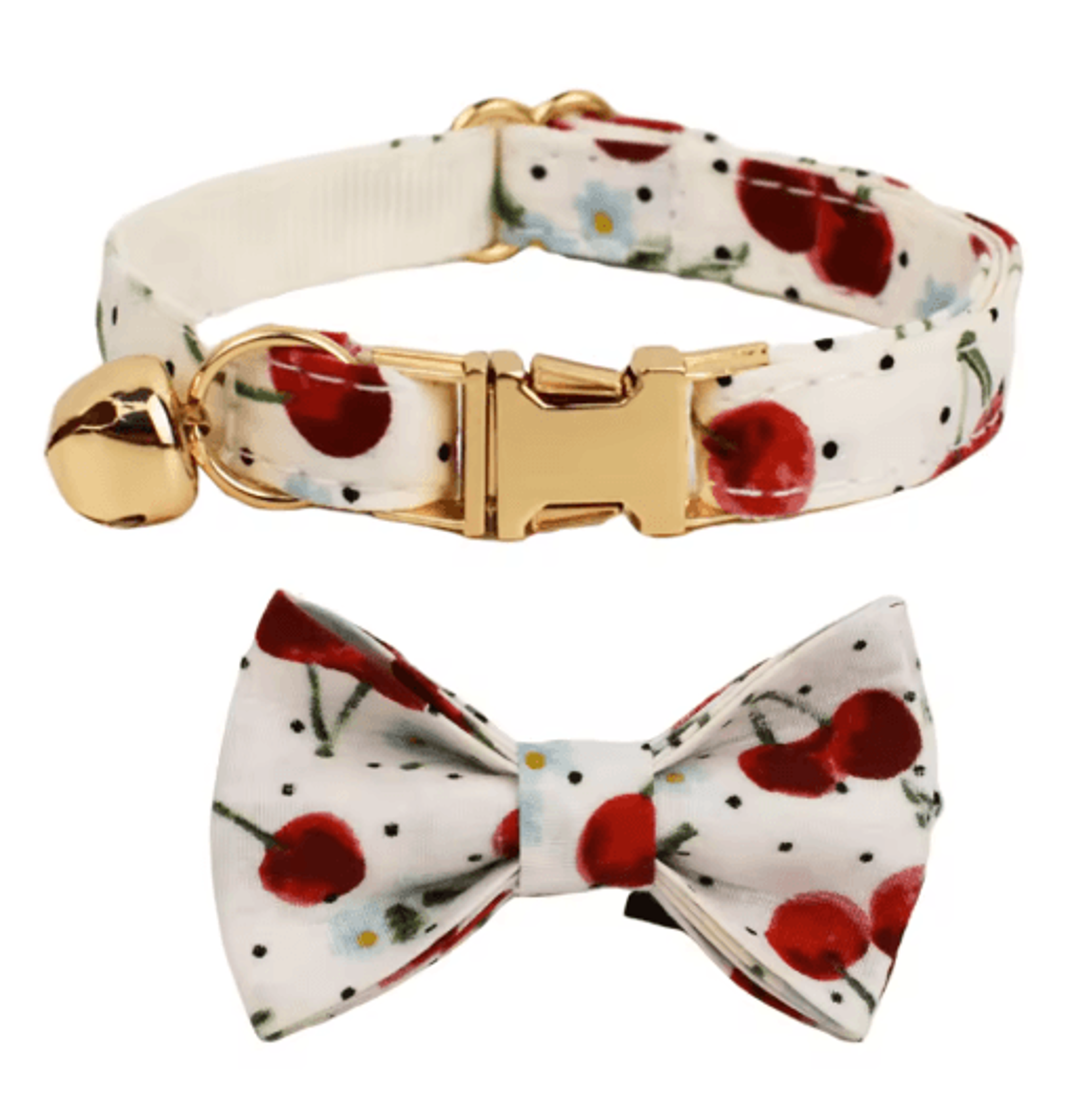 Bella Bow Personalized Cat Collar With Adjustable Safety Buckle 5