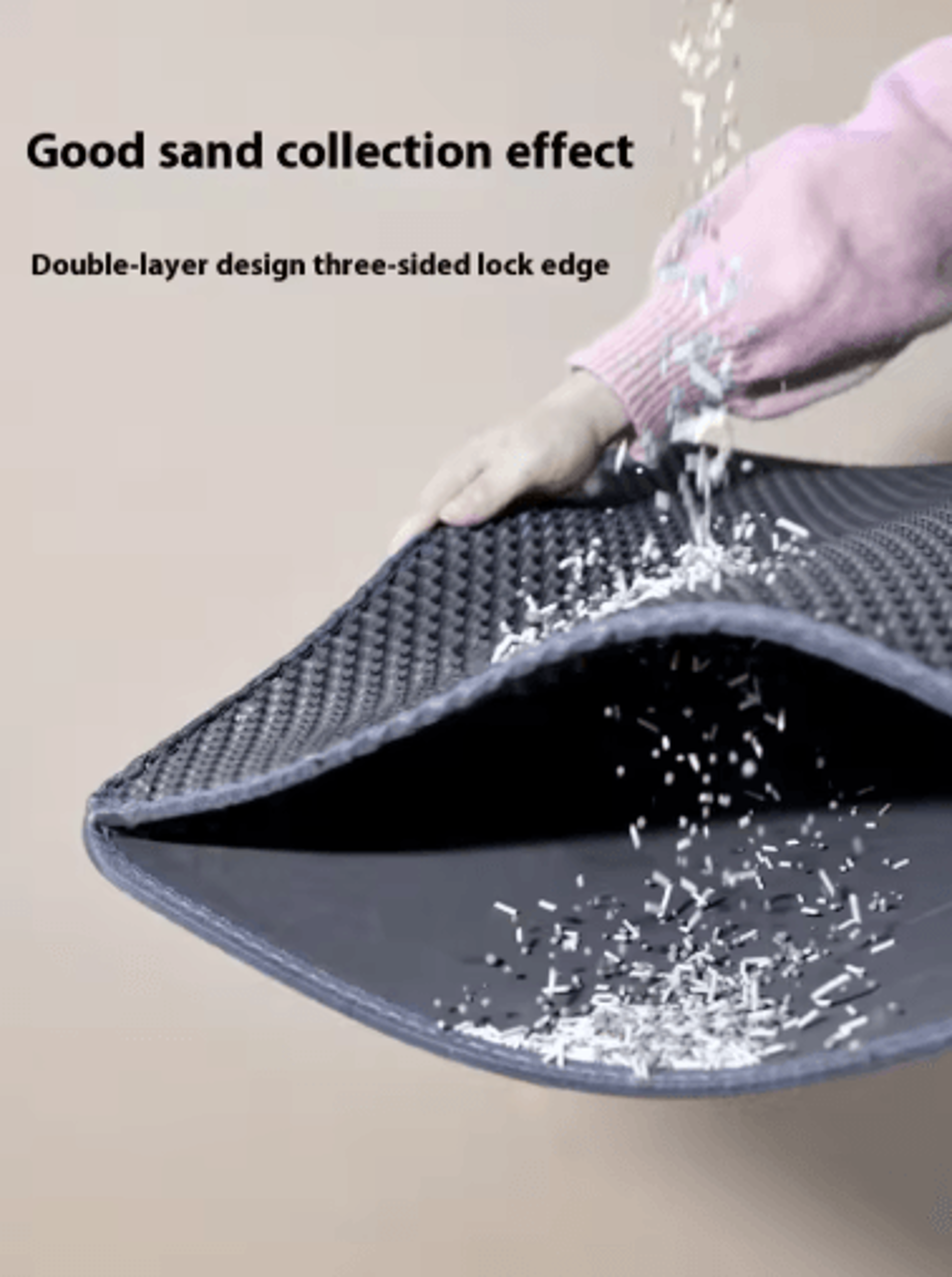 CleanStep Double Layer Waterproof Cat Litter Mat  NonSlip Floor Protection Pad 6